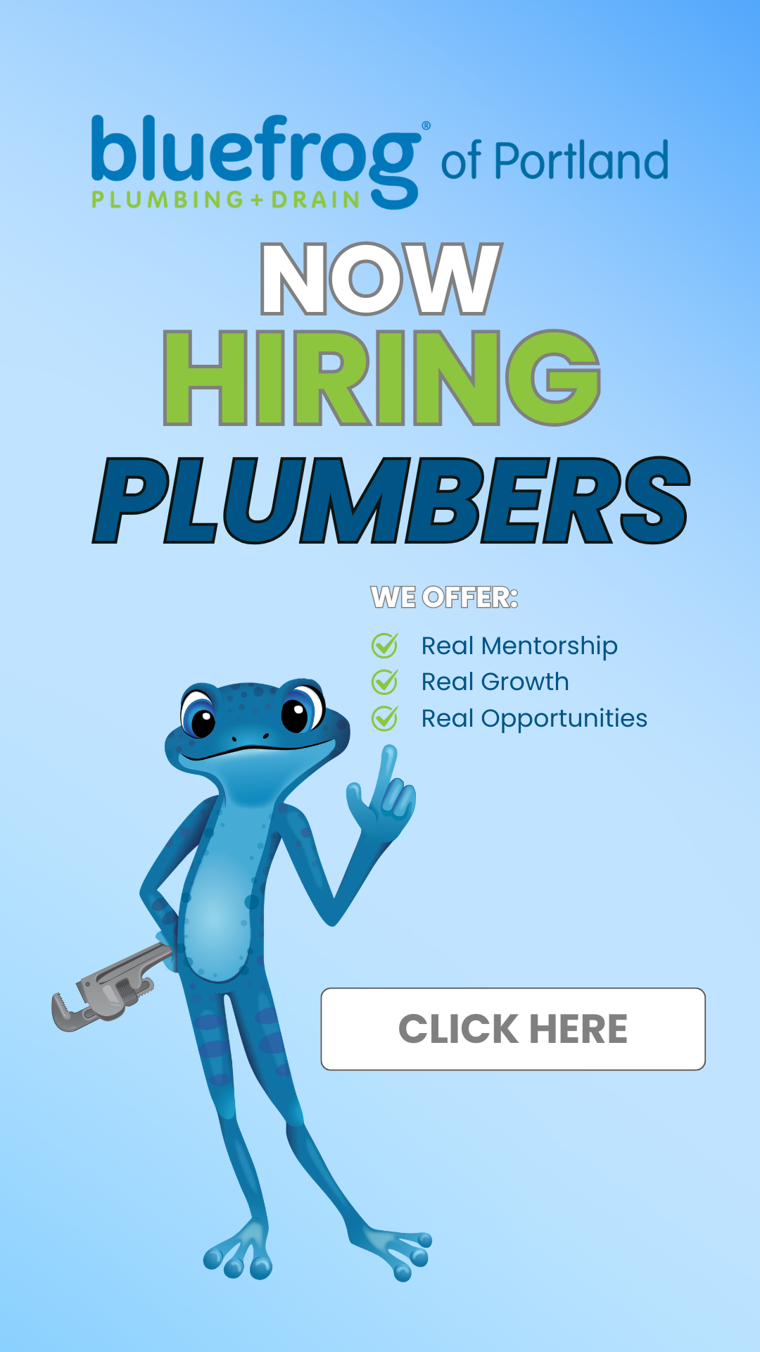 Bluefrog Plumbing + Drain of Portland Facebook ad from Jul 24, 2026