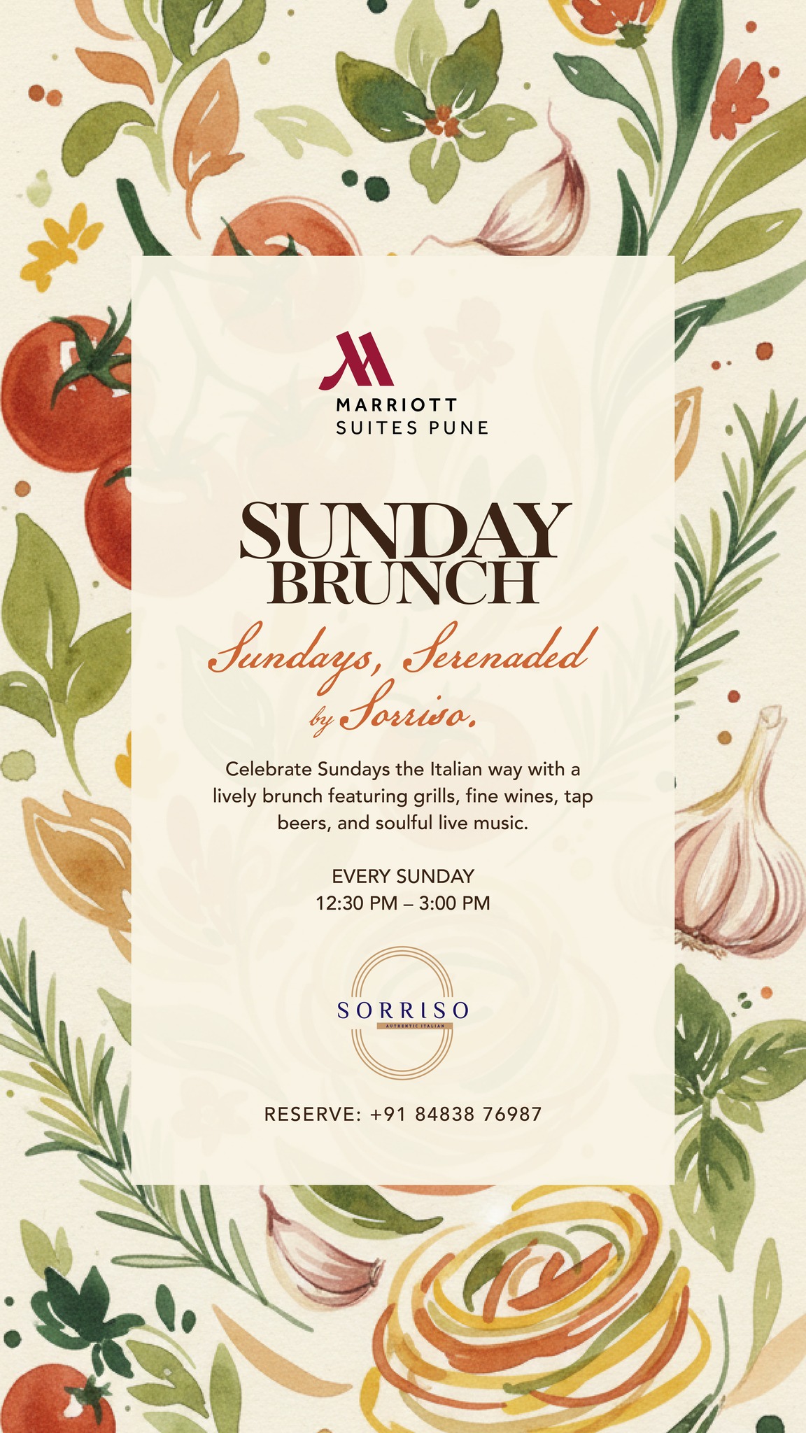 Marriott Suites Pune Facebook ad from Apr 14, 2026