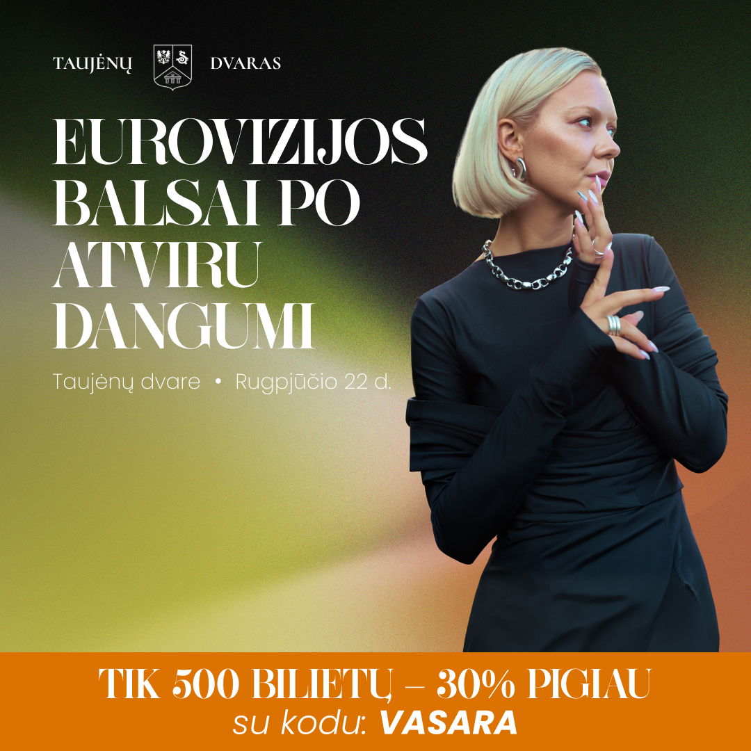 Taujėnų dvaras Facebook ad