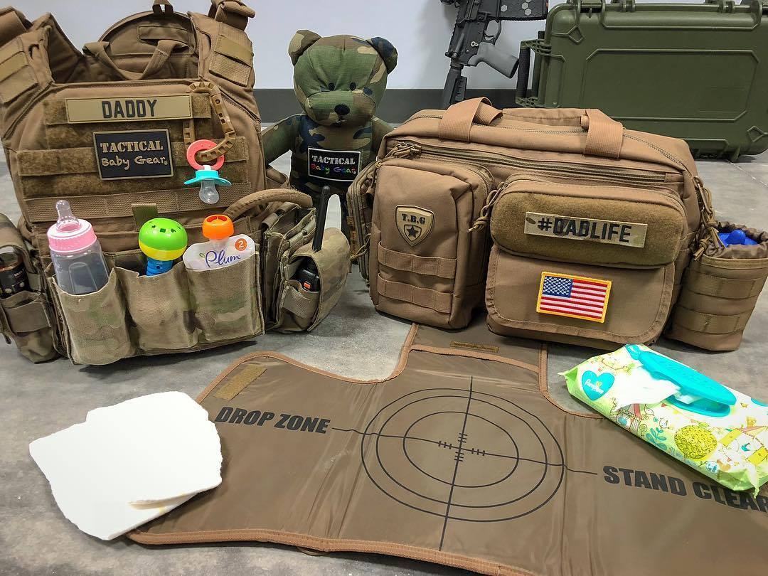 Tactical Baby Gear Facebook ad