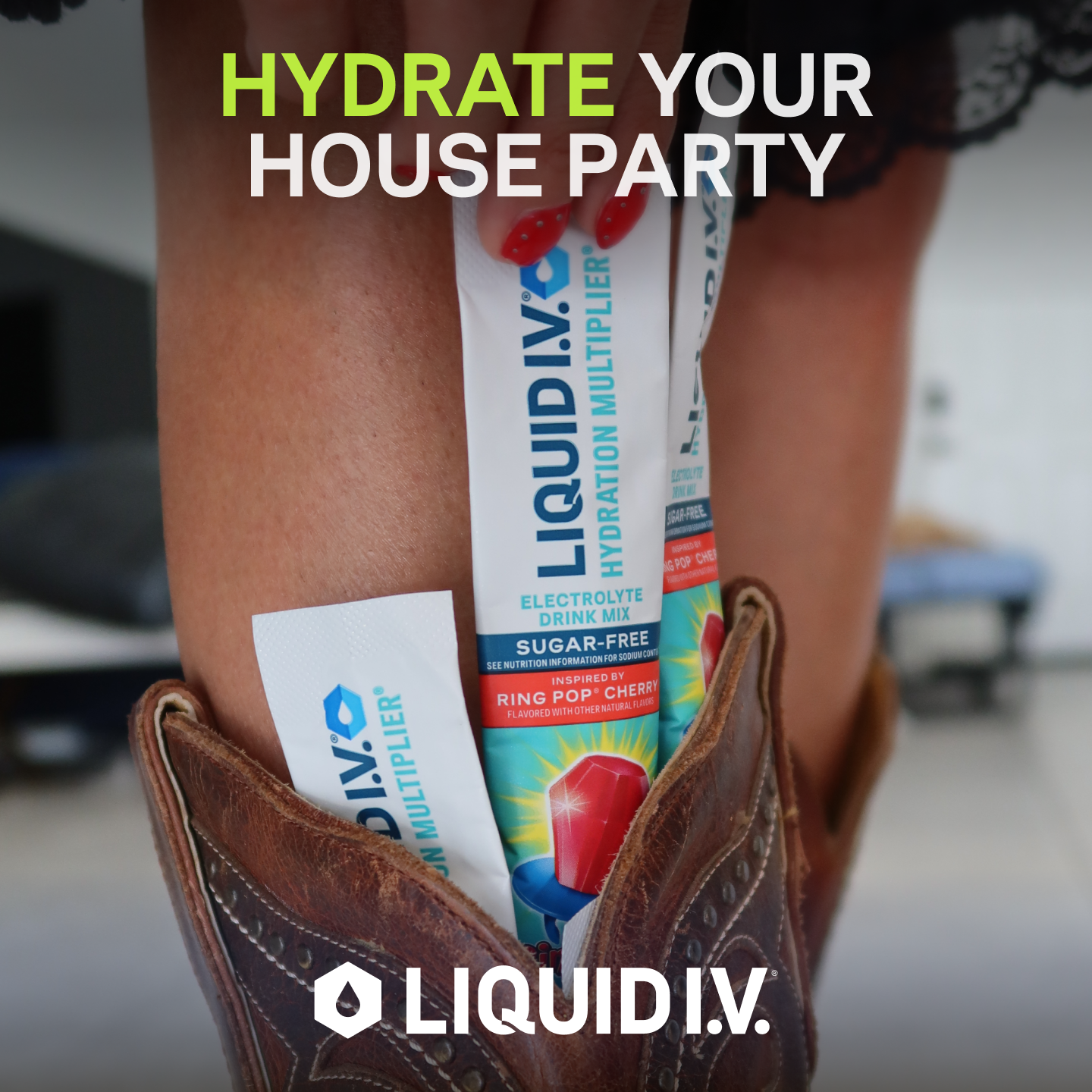 Liquid I.V. Facebook ad