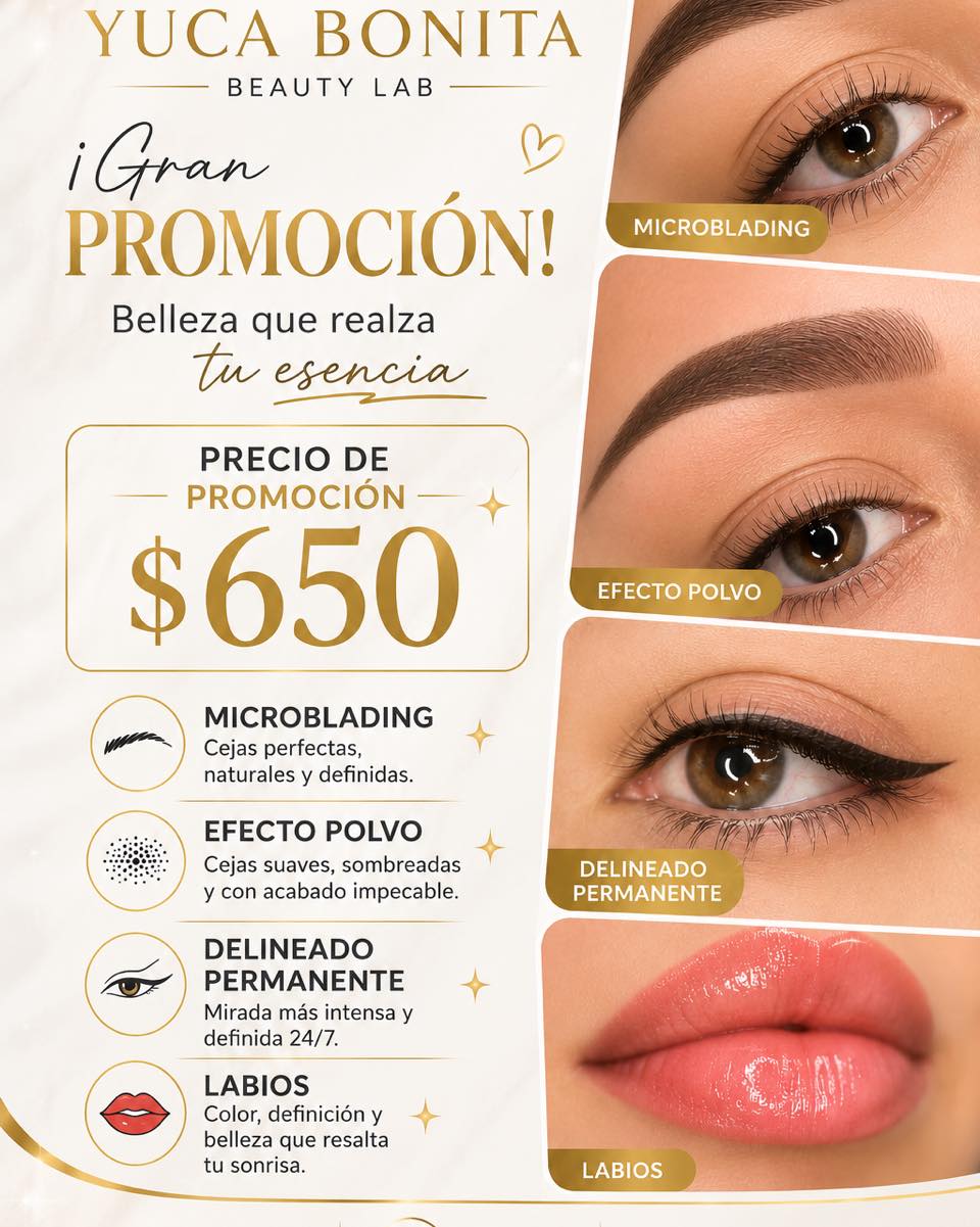 Yuca Bonita Beauty Lab Facebook ad: NOS VOLVIMOS LOCOS!