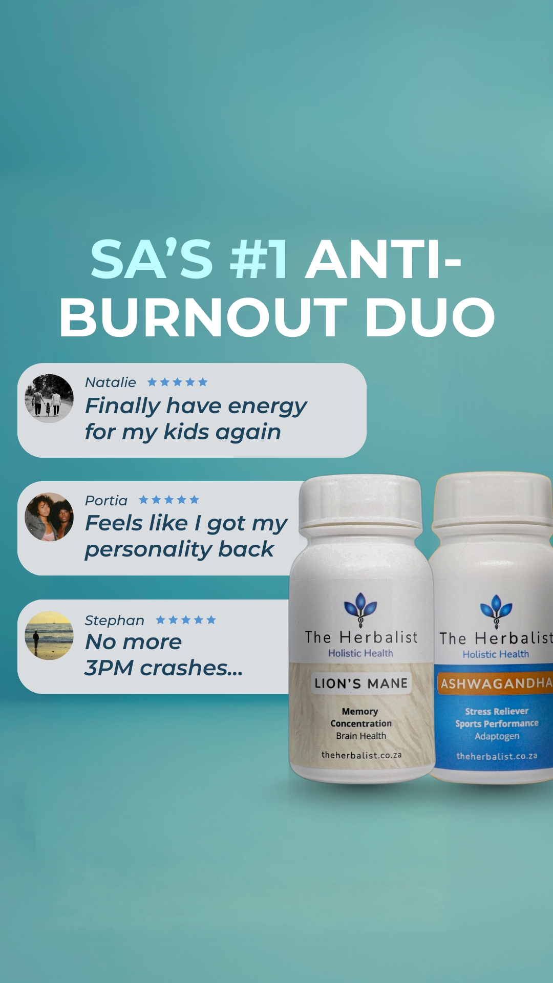 theherbalist.co.za Facebook ad