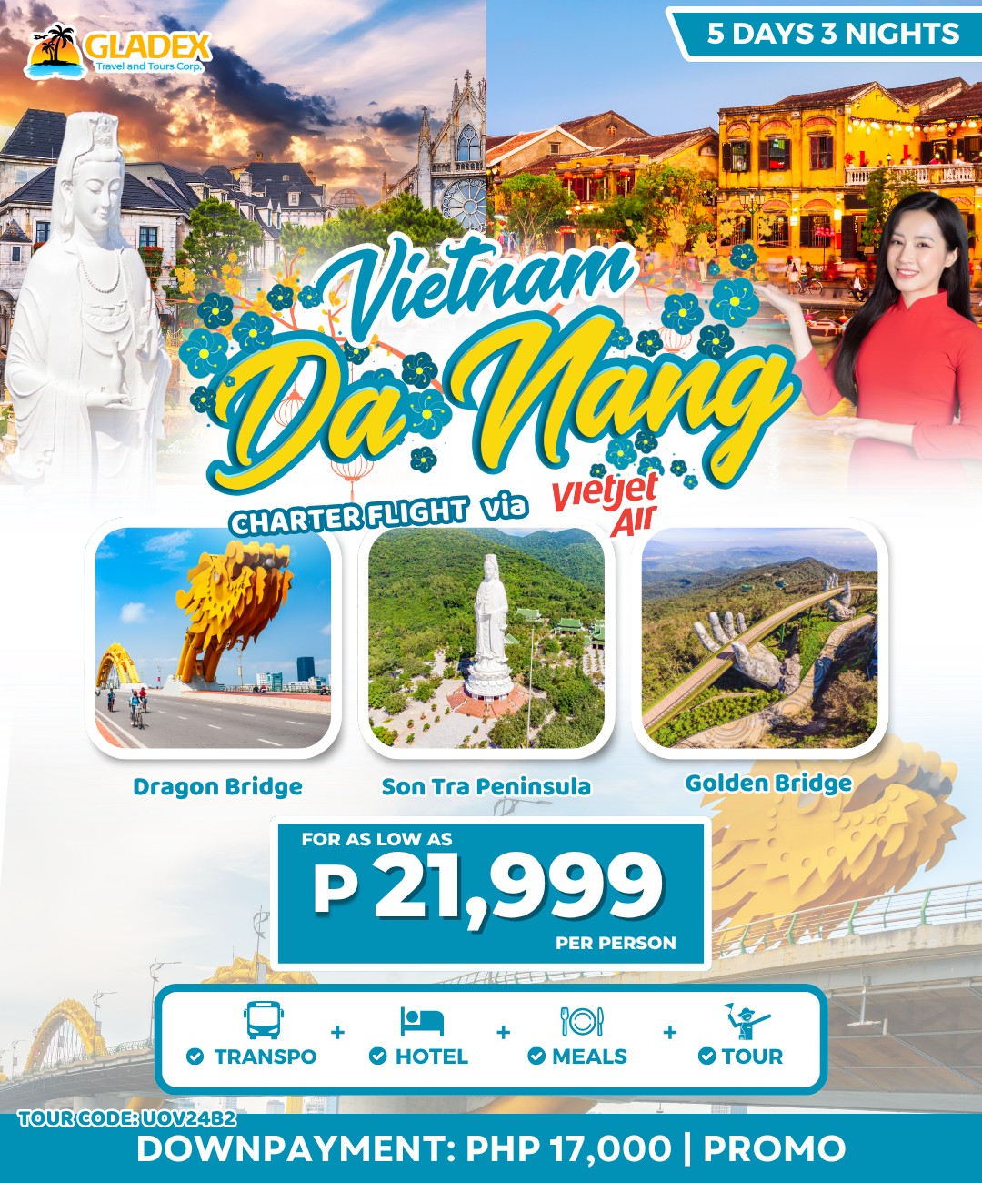 Gladex Travel & Tours Facebook ad