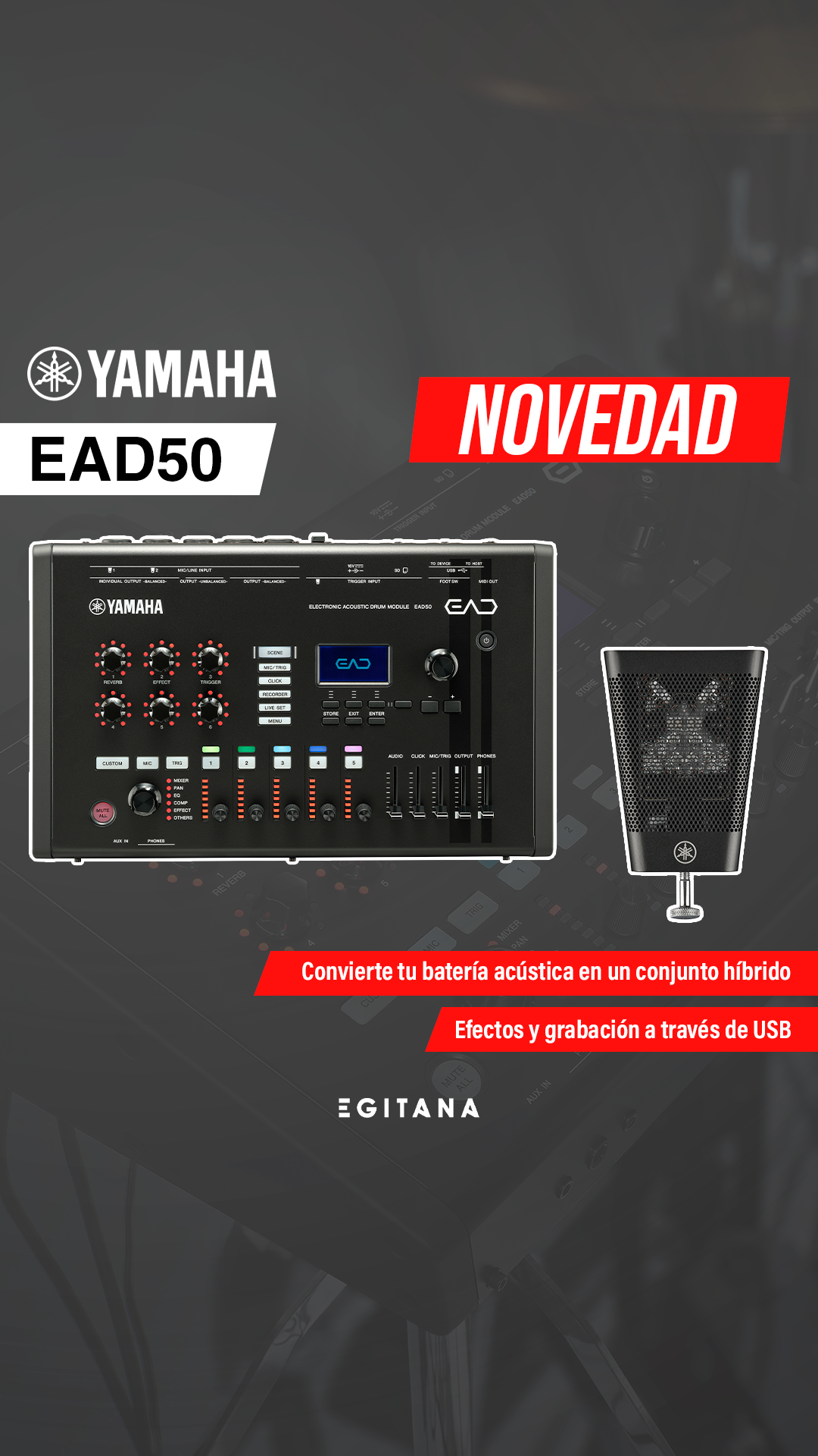 Egitana - Tienda de Instrumentos Musicales Facebook ad