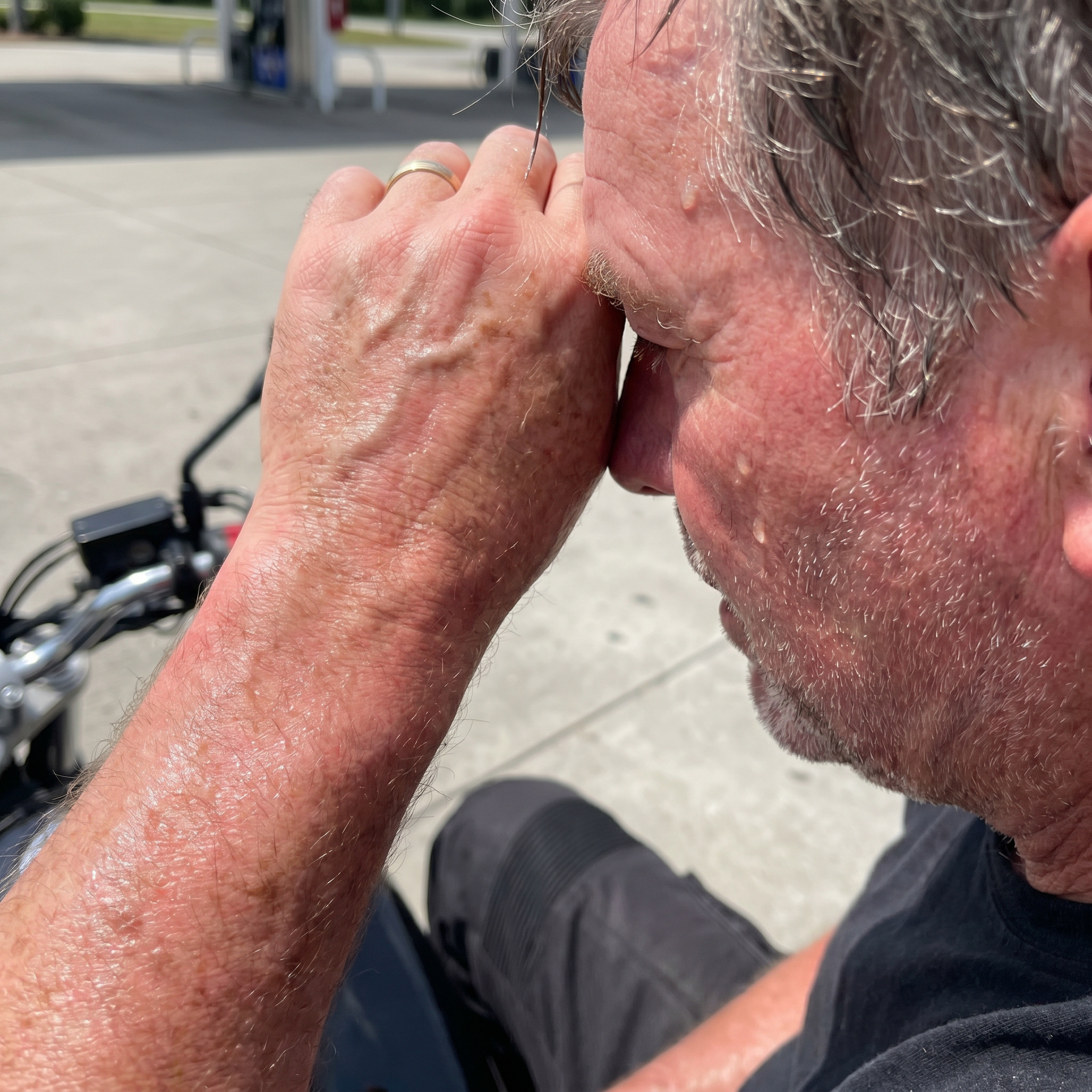 Earl Peterson Facebook ad: Don't Ride In Leather Again