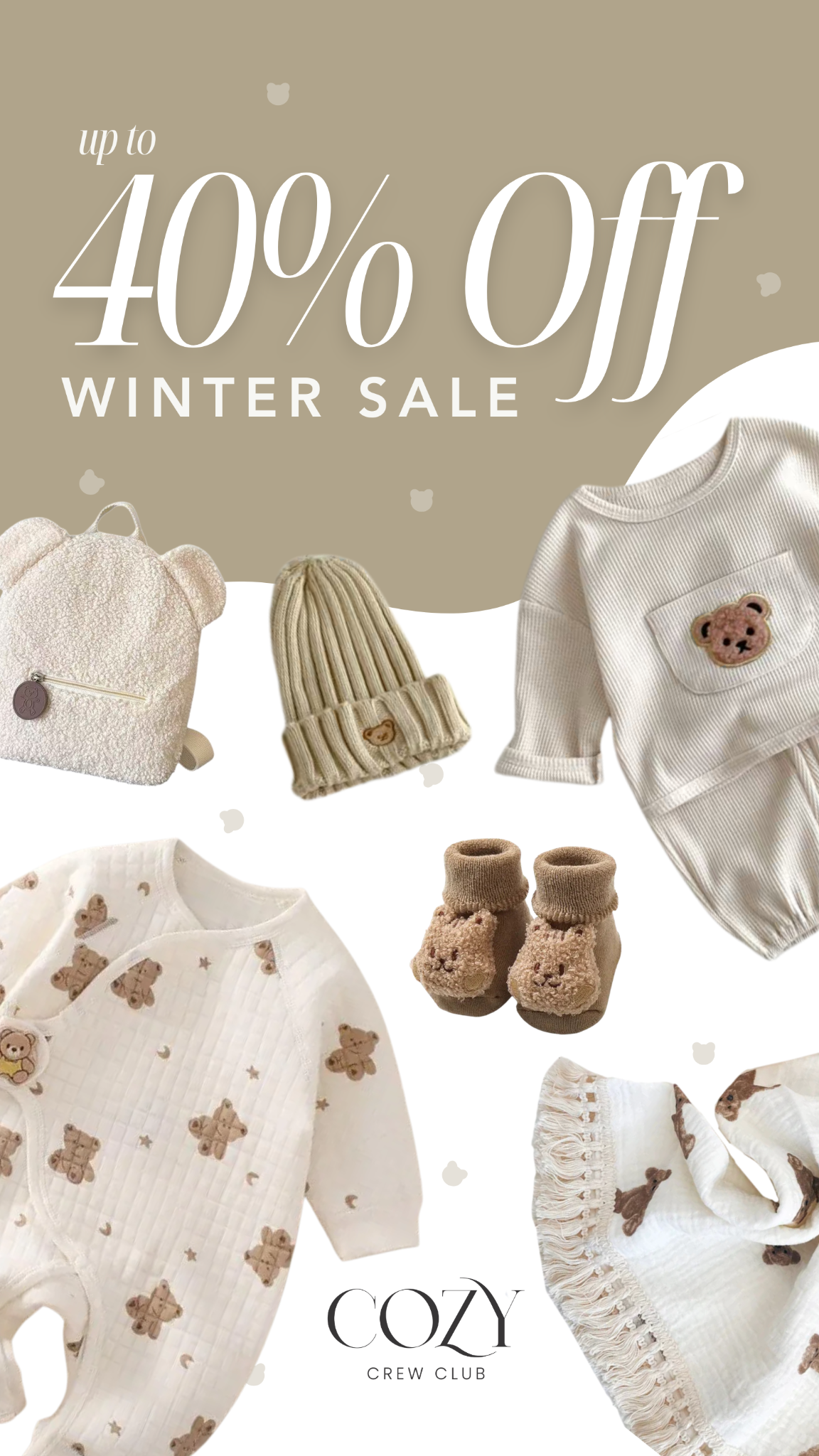 Cozy Crew Club Facebook ad from Jul 10, 2026
