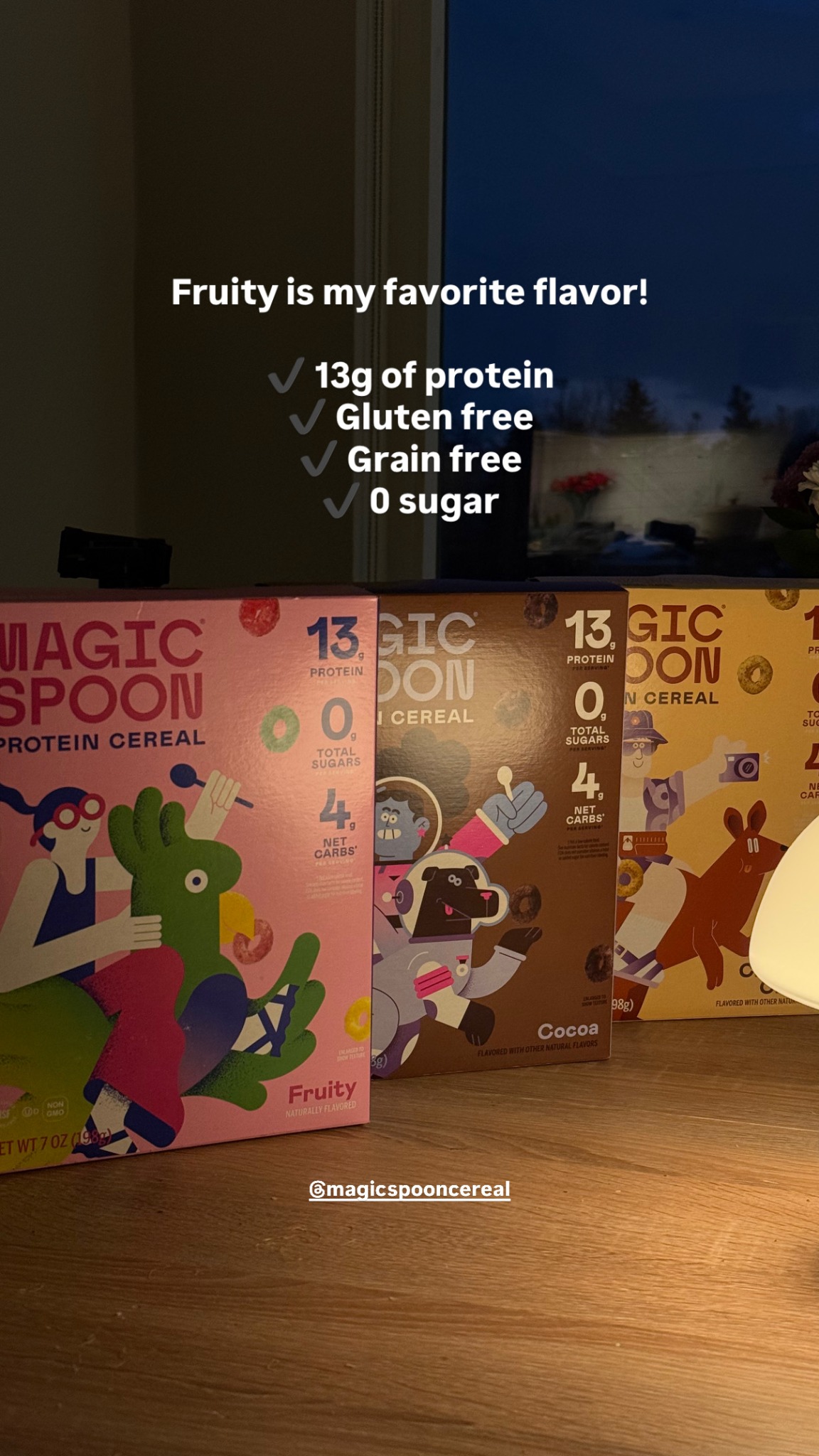 Magic Spoon Cereal Facebook ad