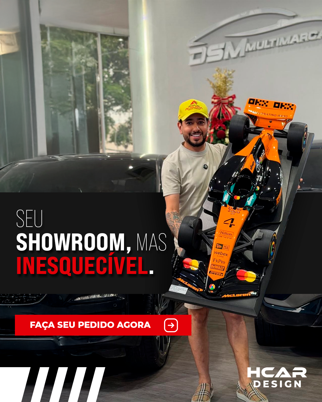 Hcar Design Facebook ad: Daniel Ribeiro já garantiu a dele.