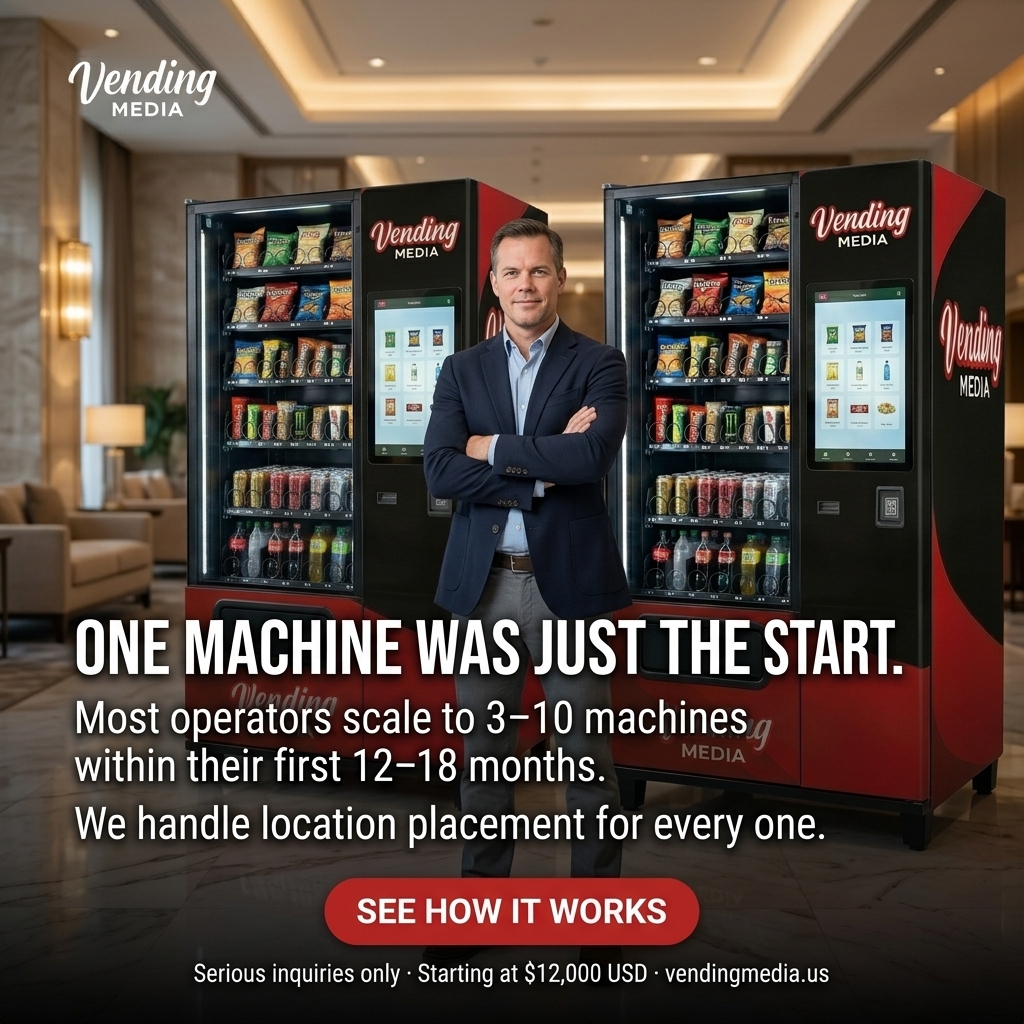 Vending Media Inc Facebook ad