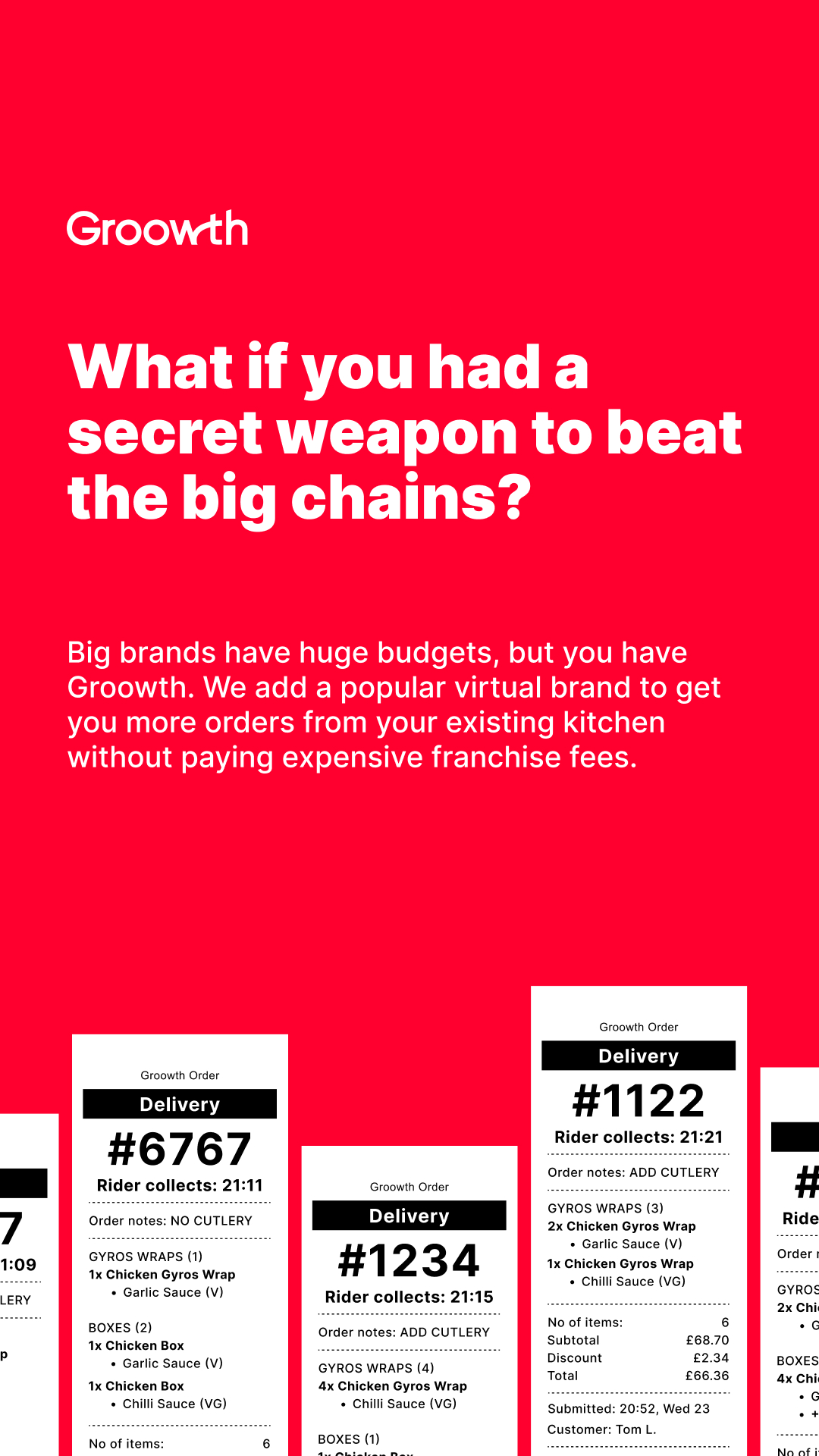 Groowth Facebook ad from Mar 10, 2026