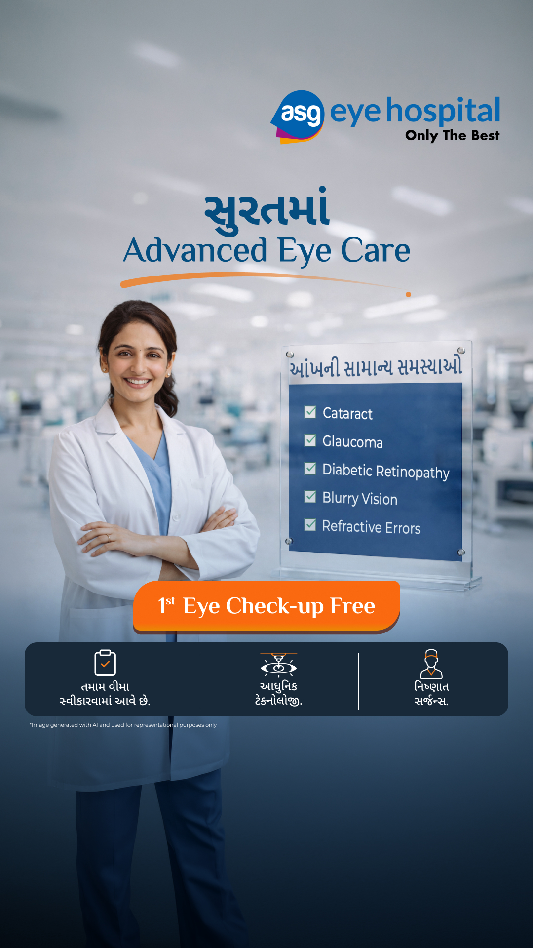 ASG Eye Hospital Facebook ad