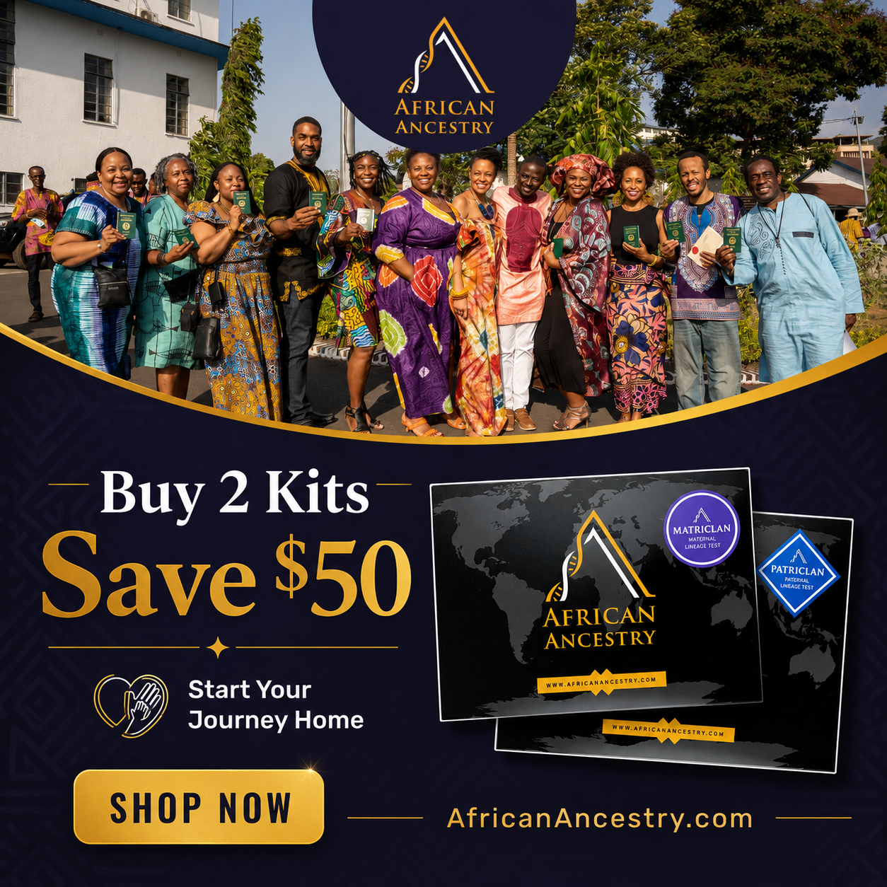 African Ancestry Facebook ad