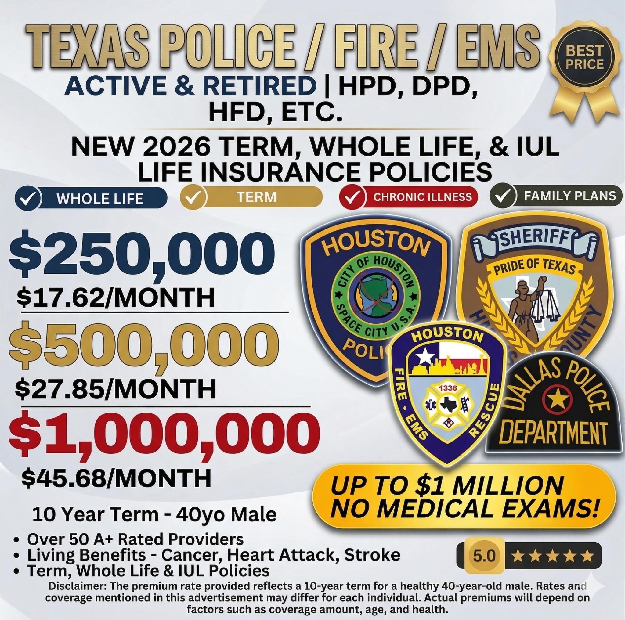First Responders Financial Group Facebook ad