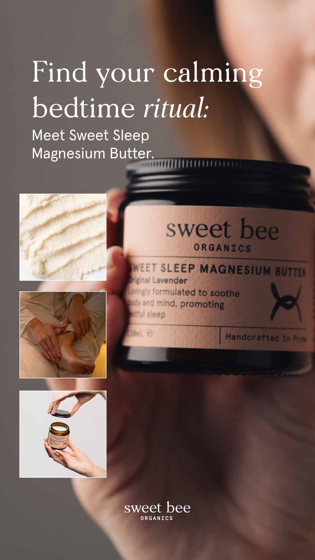 Sweet Bee Organics Facebook ad