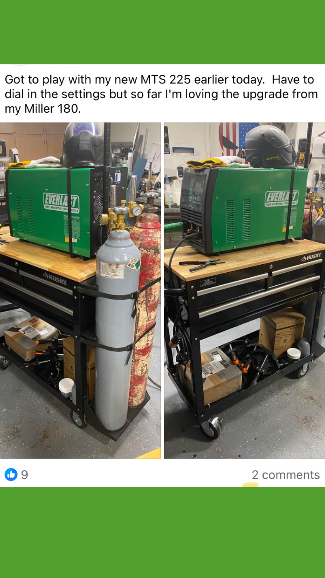 EverlastWeldersUSA Facebook ad