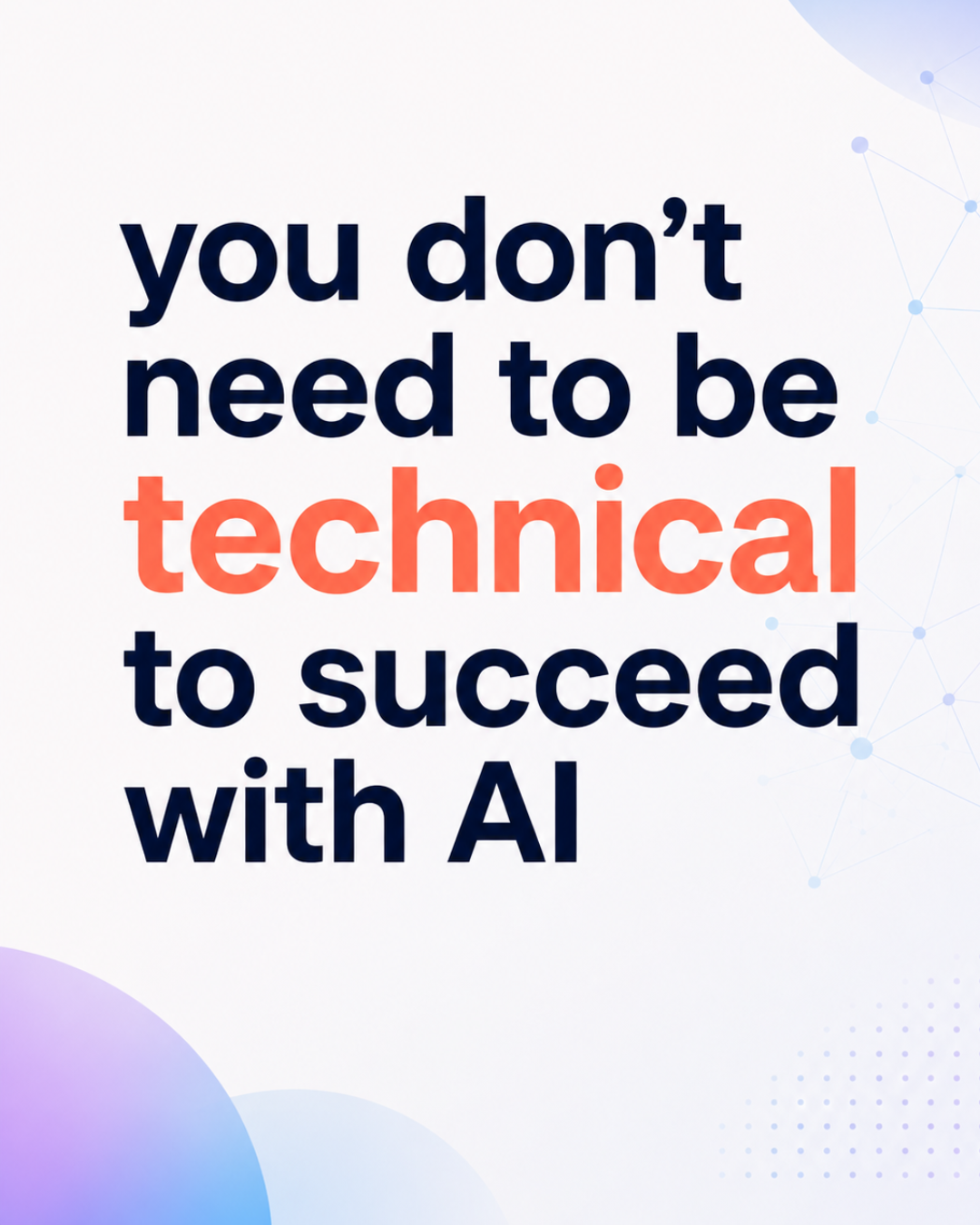 Pezlogic Facebook ad: No Tech Skills Needed