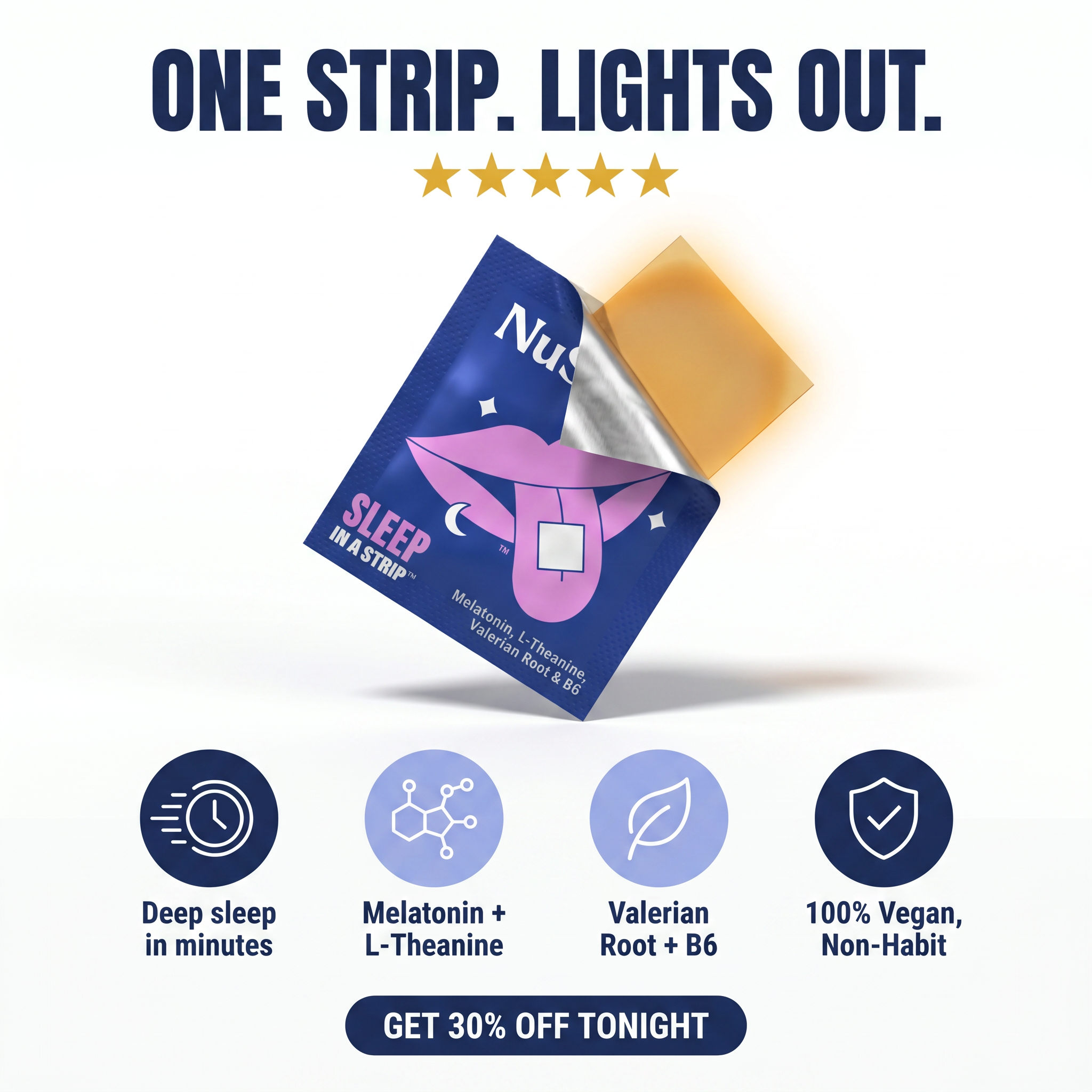 NuStrips Facebook ad