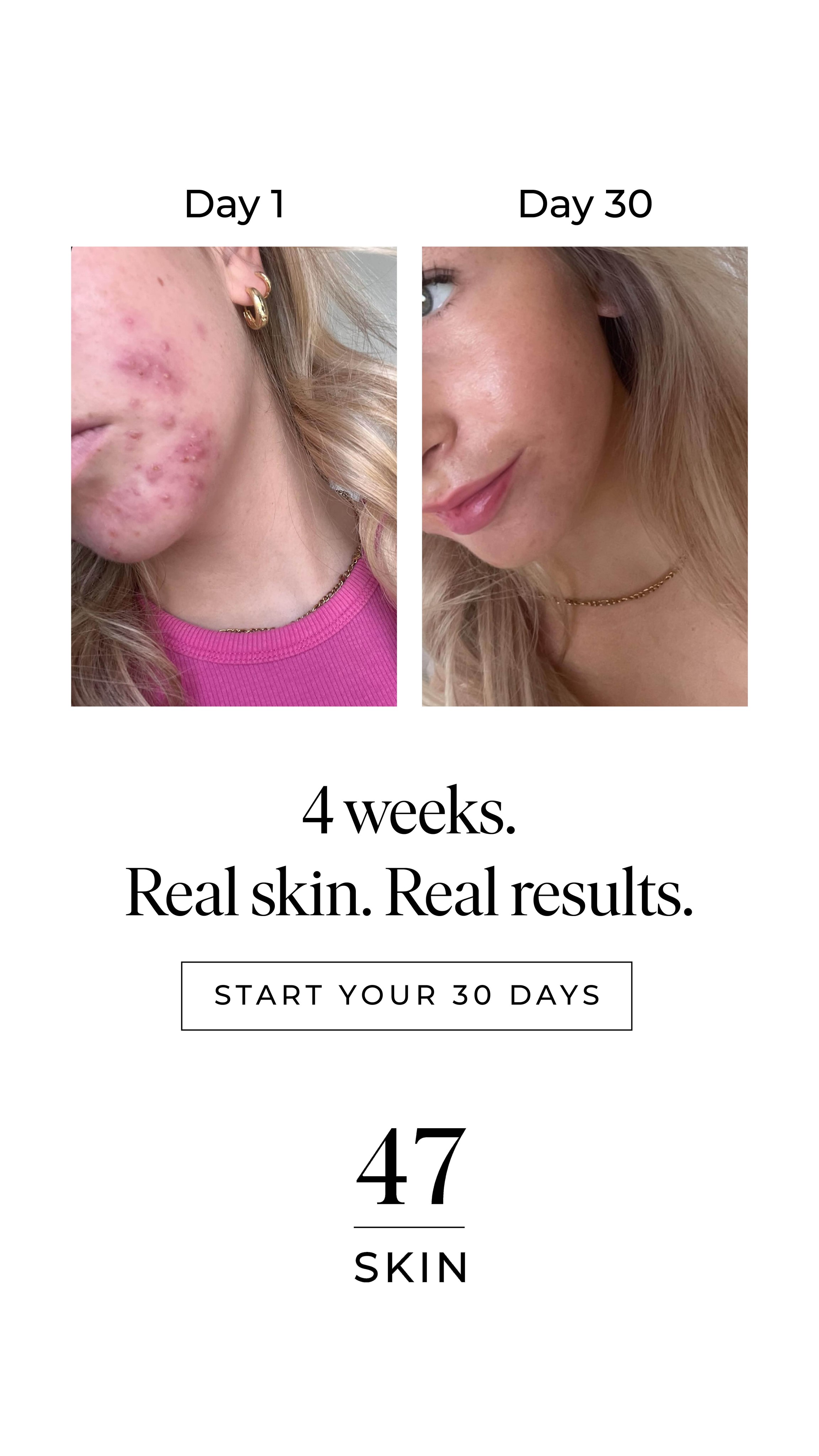 47Skin Facebook ad