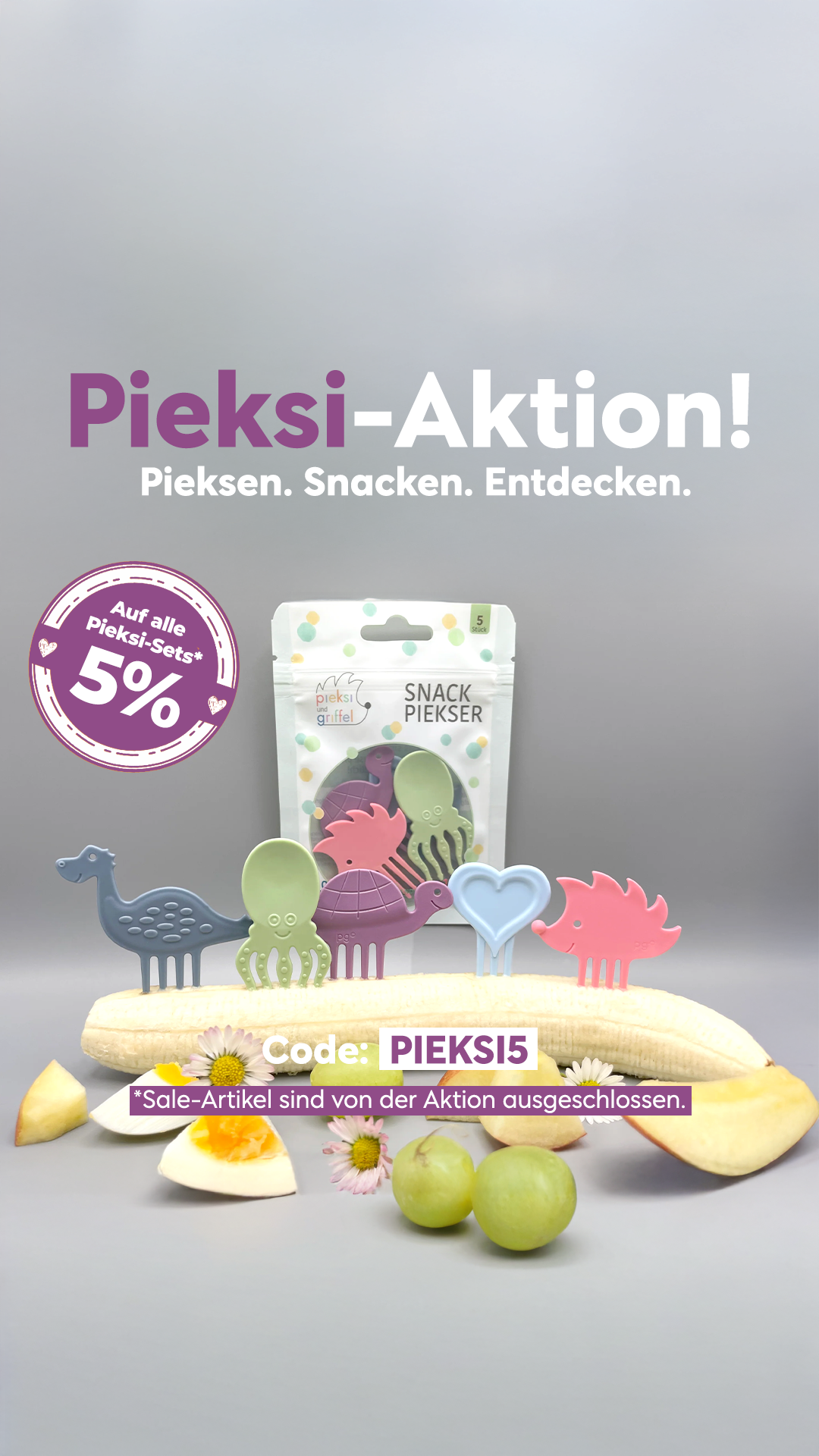 Pieksi und Griffel Facebook ad from May 7, 2026