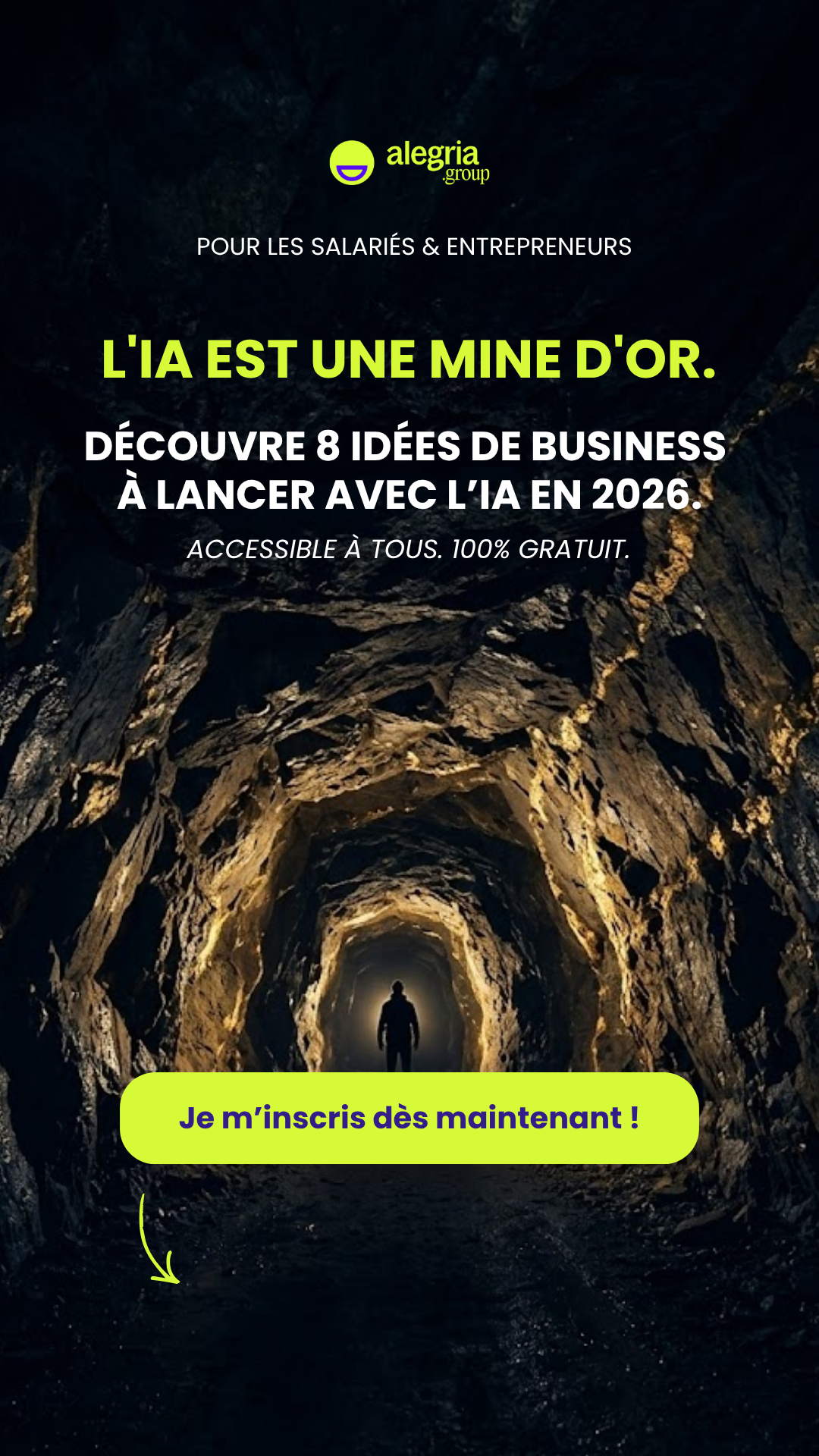 Alegria.group Facebook ad