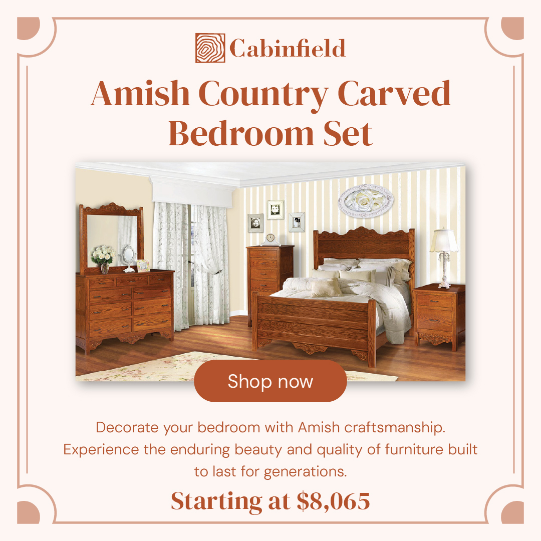 Cabinfield Amish Furniture Facebook ad