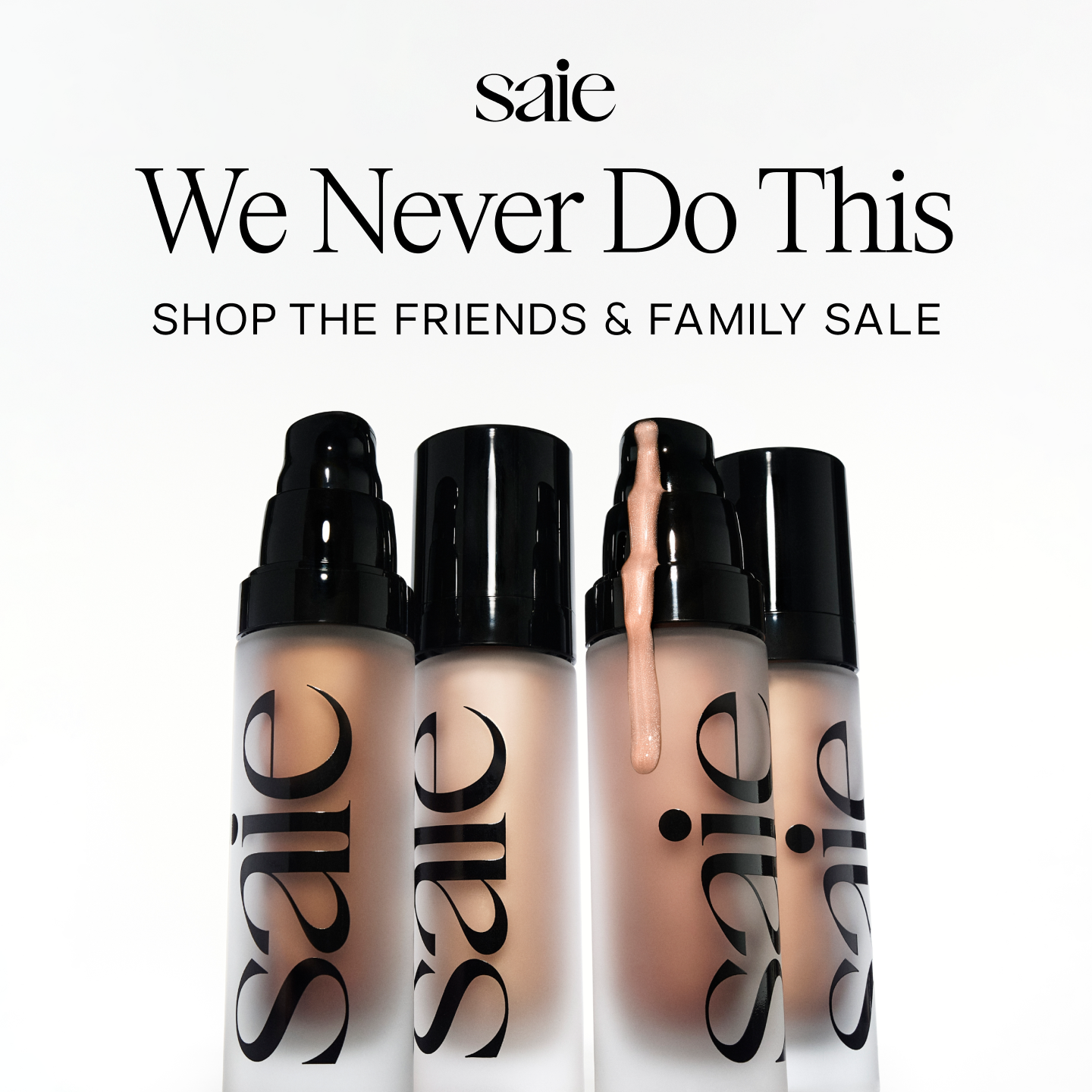 Saie Beauty Facebook ad