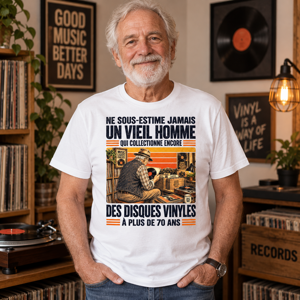 Grandad Tee Club Facebook ad: 268 Reviews