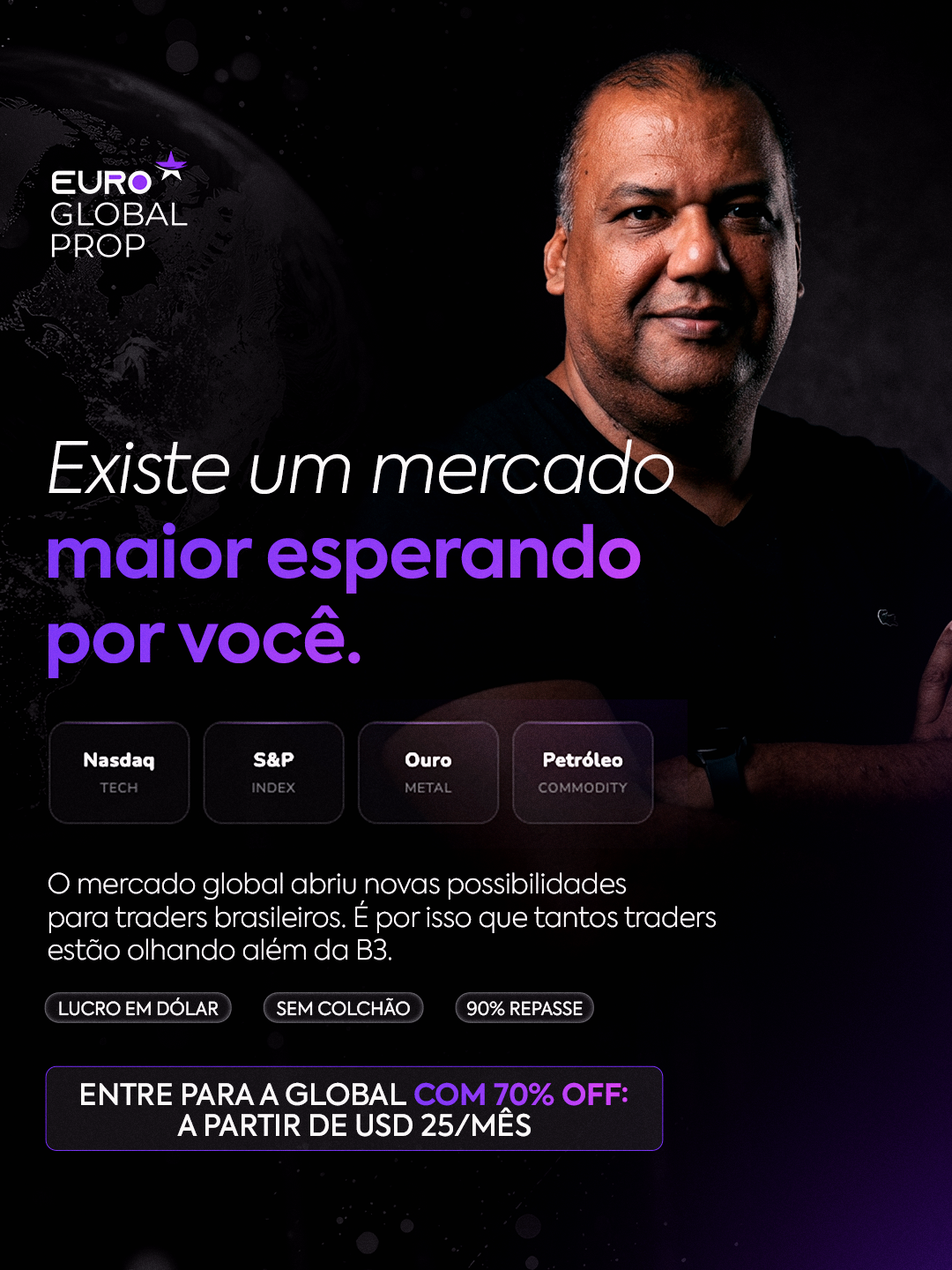 Euroinvest Facebook ad: Euro Global Prop: Faça sua inscrição