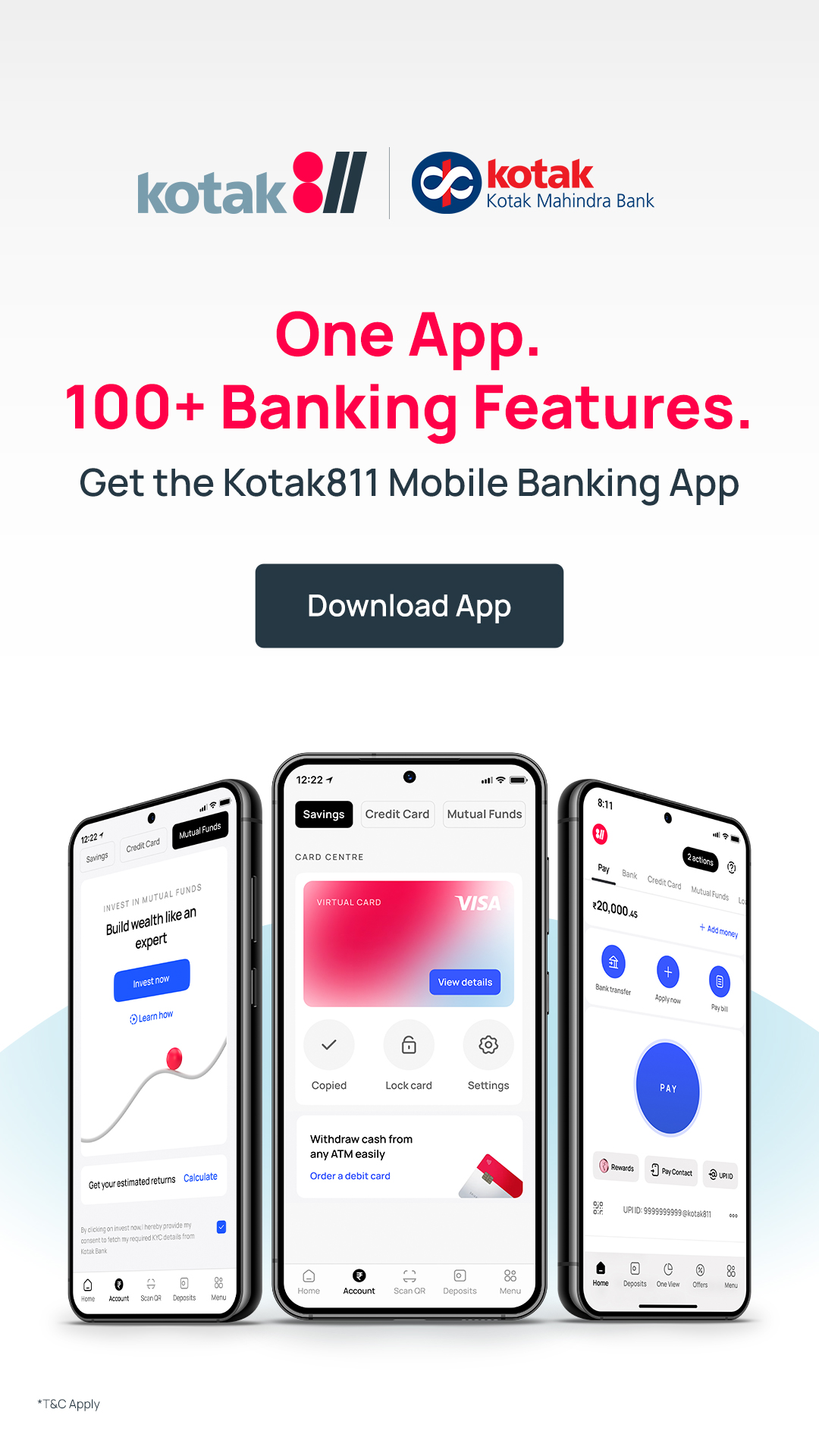 Kotak811 Facebook ad