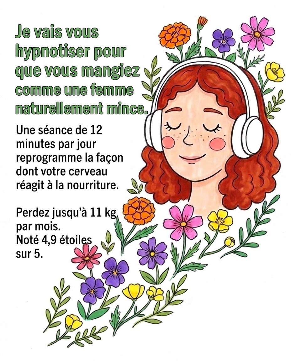 Hypnozio: power of hypnotherapy Facebook ad: Surmontez vos problèmes de poids