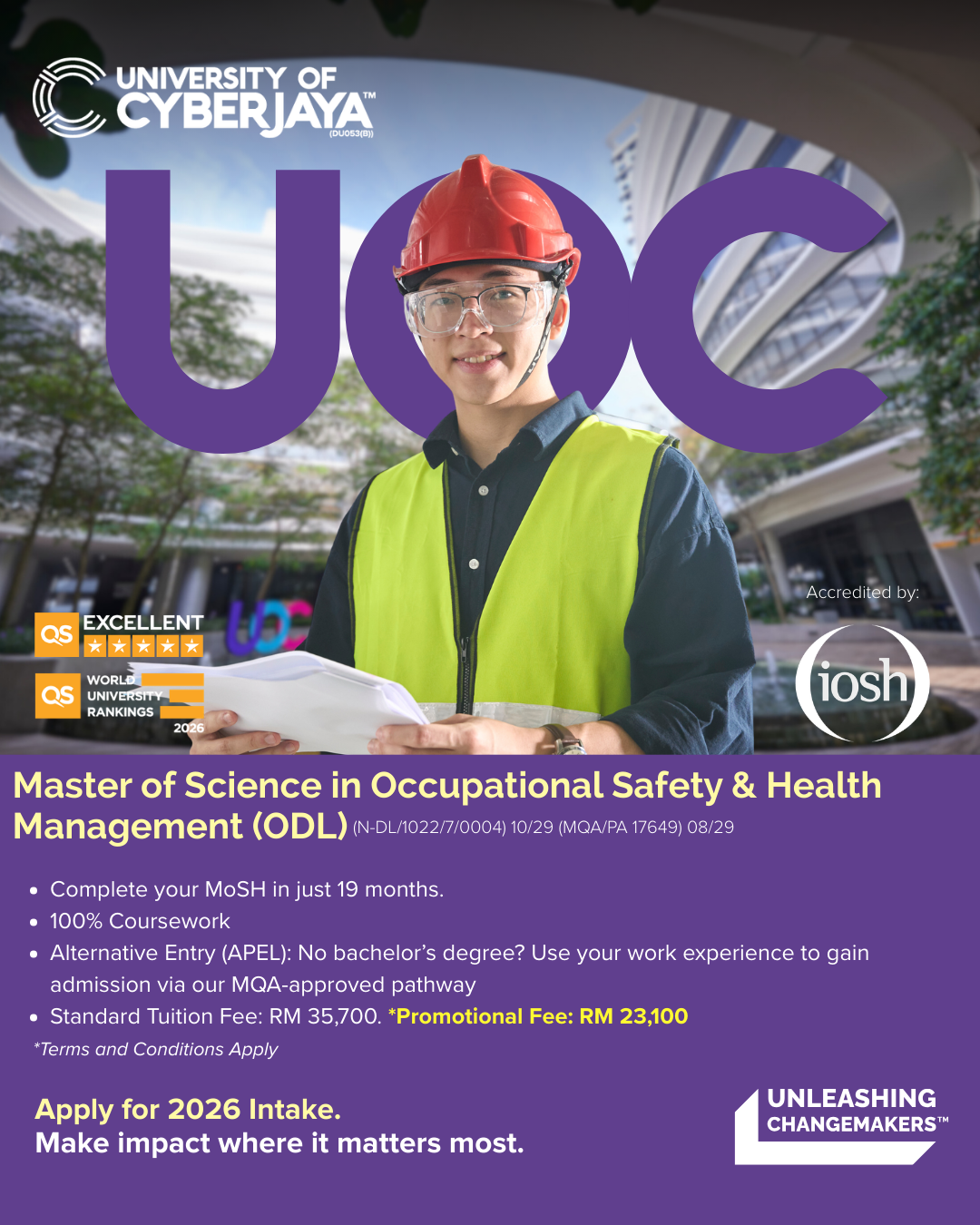 University of Cyberjaya Facebook ad