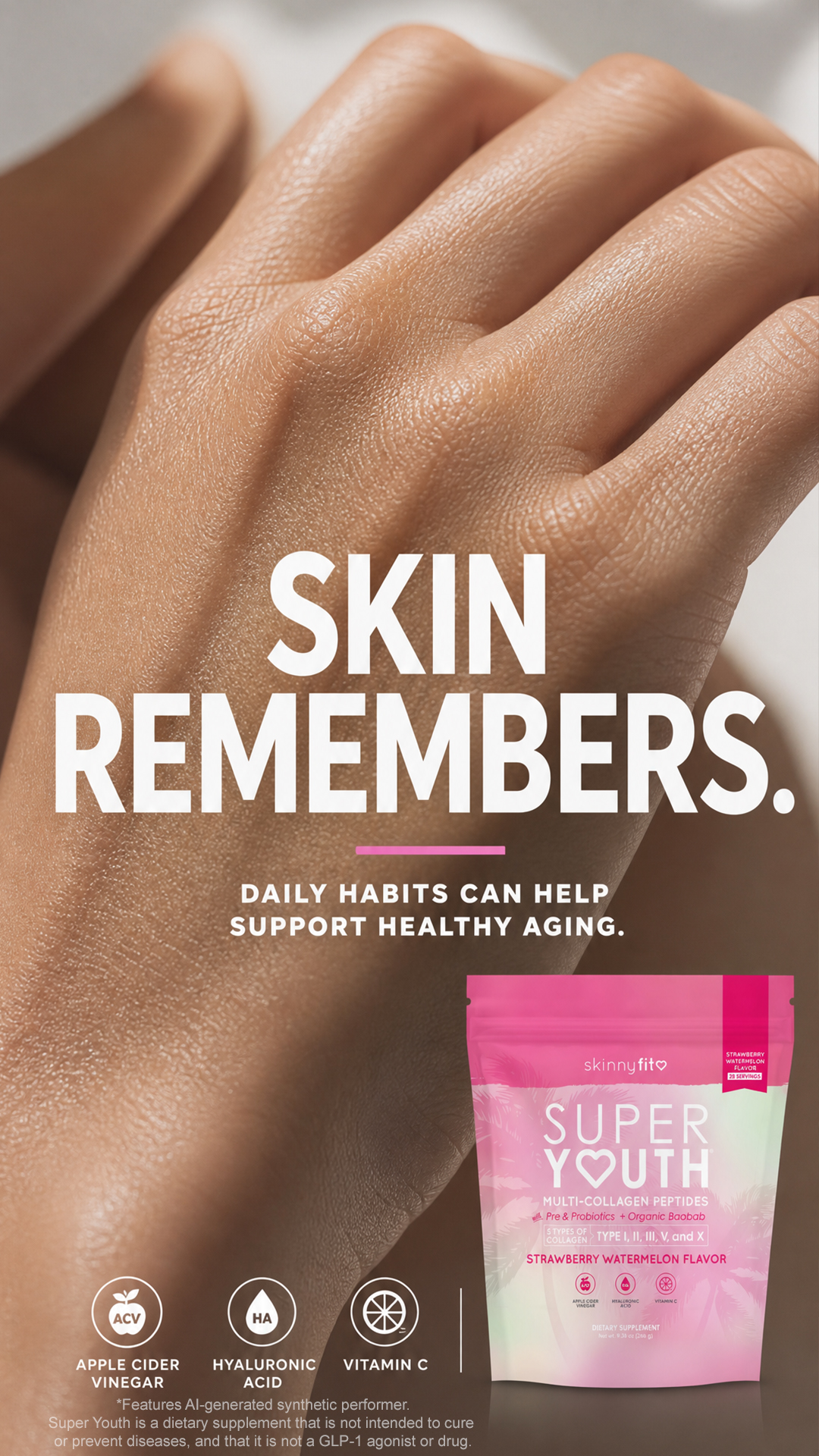 SkinnyFit Facebook ad