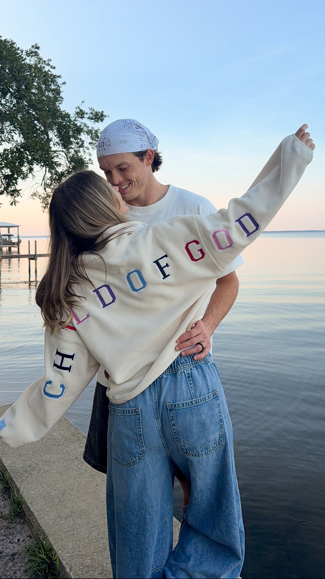 Elevated Faith Facebook ad: Child of God Fleece Women's Pullover
