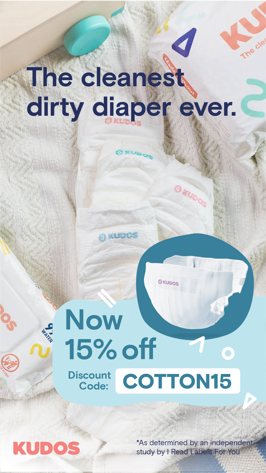 Kudos Facebook ad
