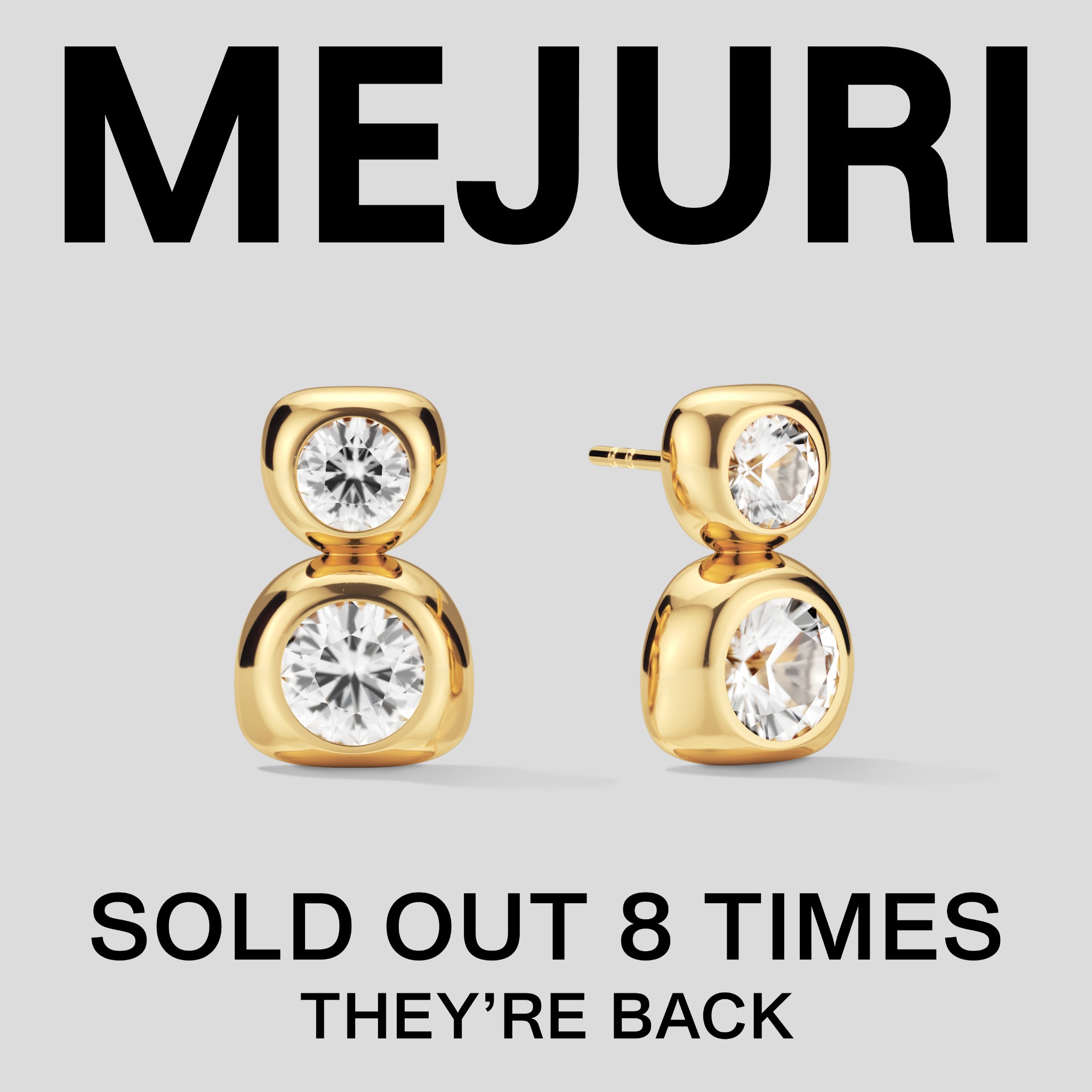 Mejuri Facebook ad: Get Them While You Can