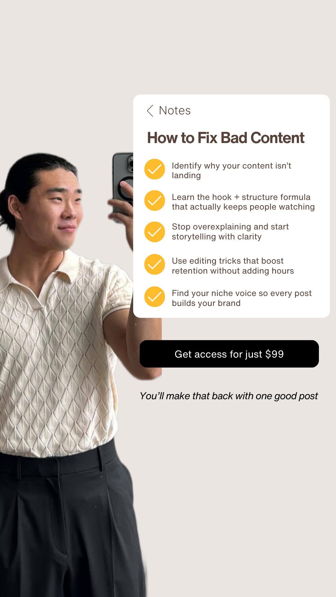 Jun Yuh Facebook ad