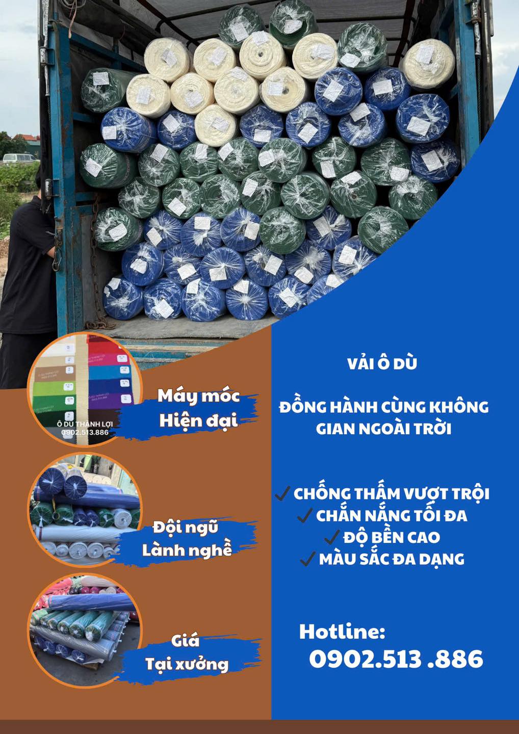 Ô Dù Thành Lợi - Chuyên ô dù quảng cáo, ô che nắng, ô cafe, ô lệch tâm Facebook ad: 𝐕𝐀̉𝐈 𝐎̂ 𝐃𝐔̀, Đ𝐎̂̀𝐍𝐆 𝐇𝐀̀𝐍𝐇 𝐂𝐔̀𝐍𝐆…