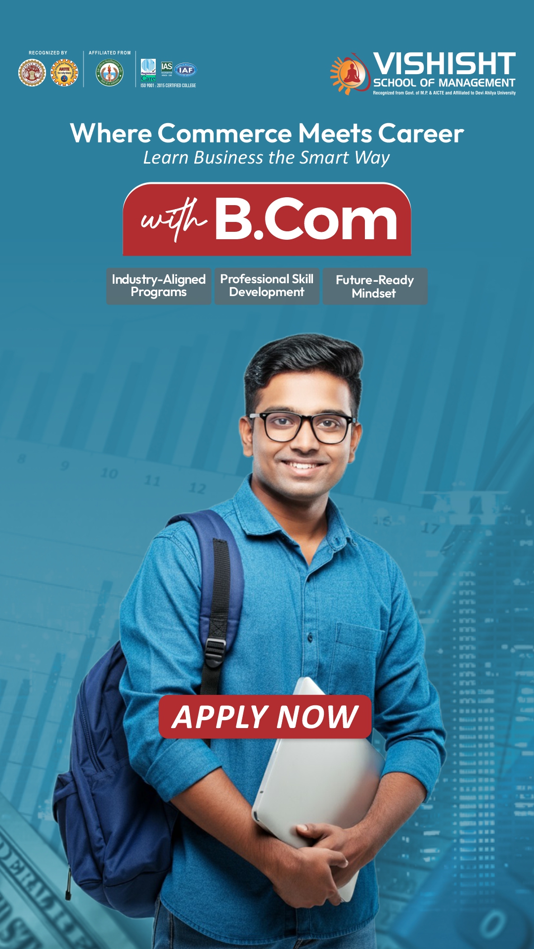 Vishisht School of Management Indore Facebook ad