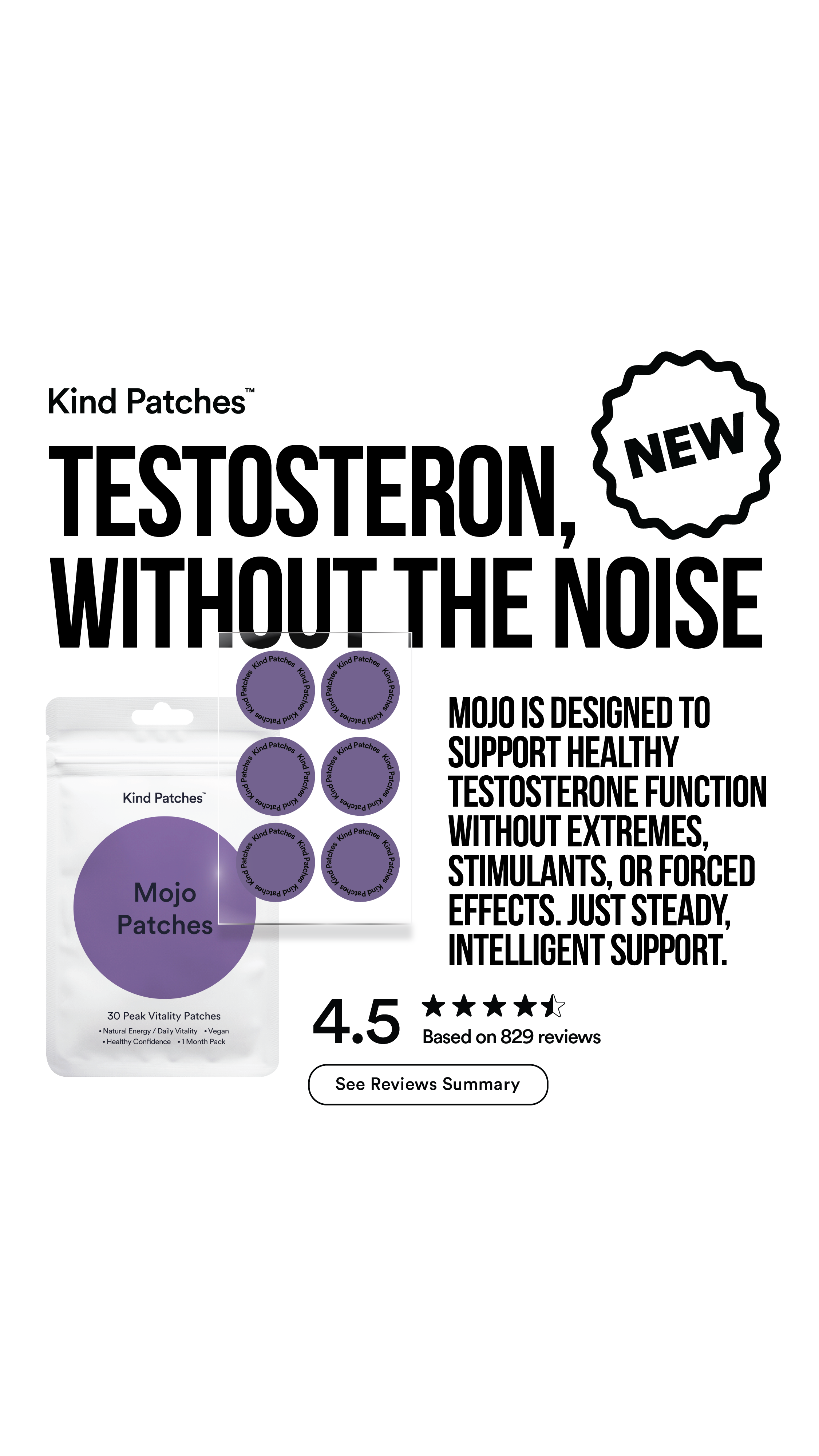 Kind Patches Facebook ad