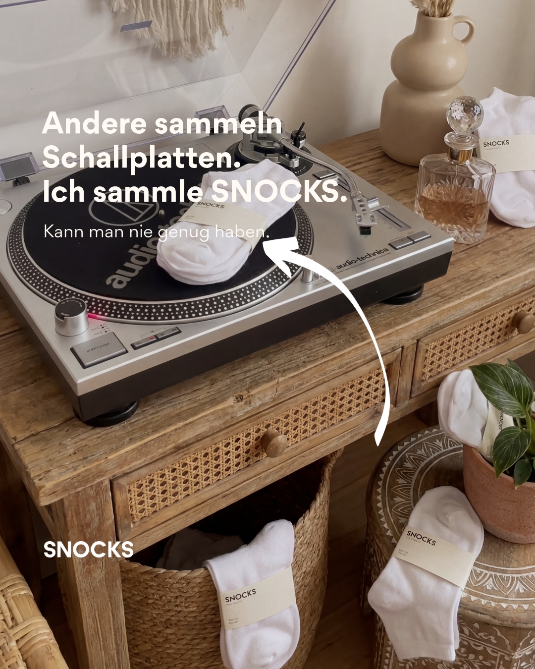 Snocks Facebook ad