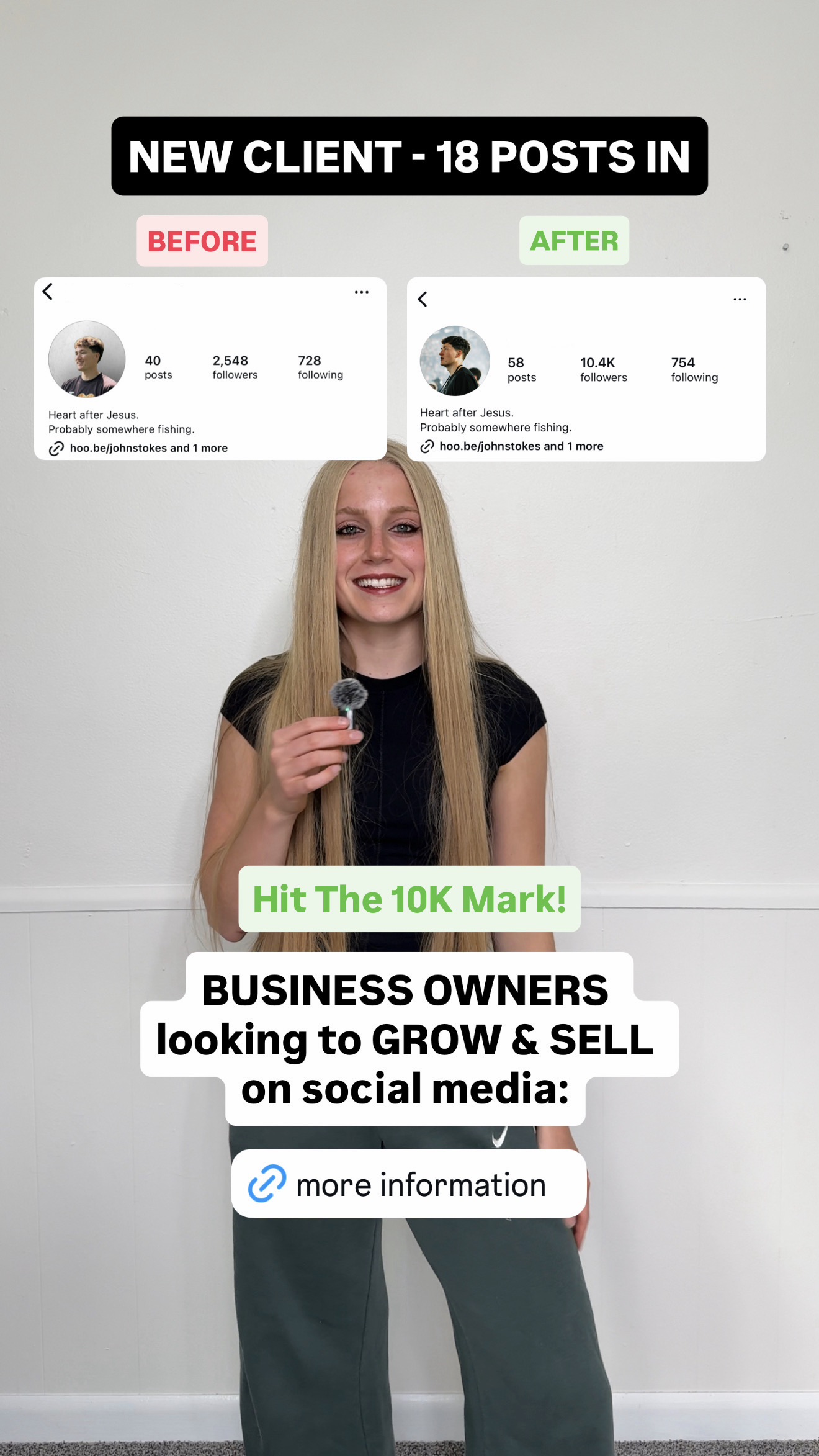 Personal Brand Launch Facebook ad: Social Media Management Packages