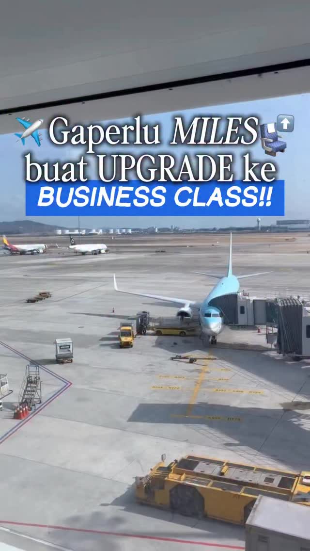luluhobitravel Facebook ad: Sekarang gaperlu miles buat naik business class