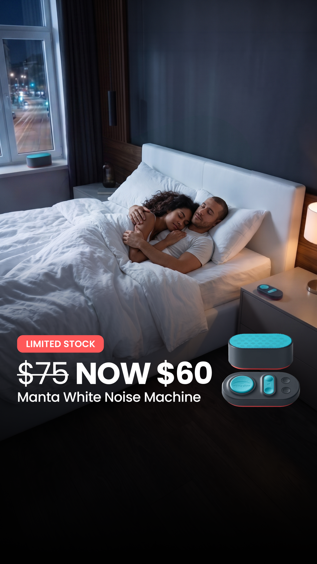 Manta Sleep Facebook ad