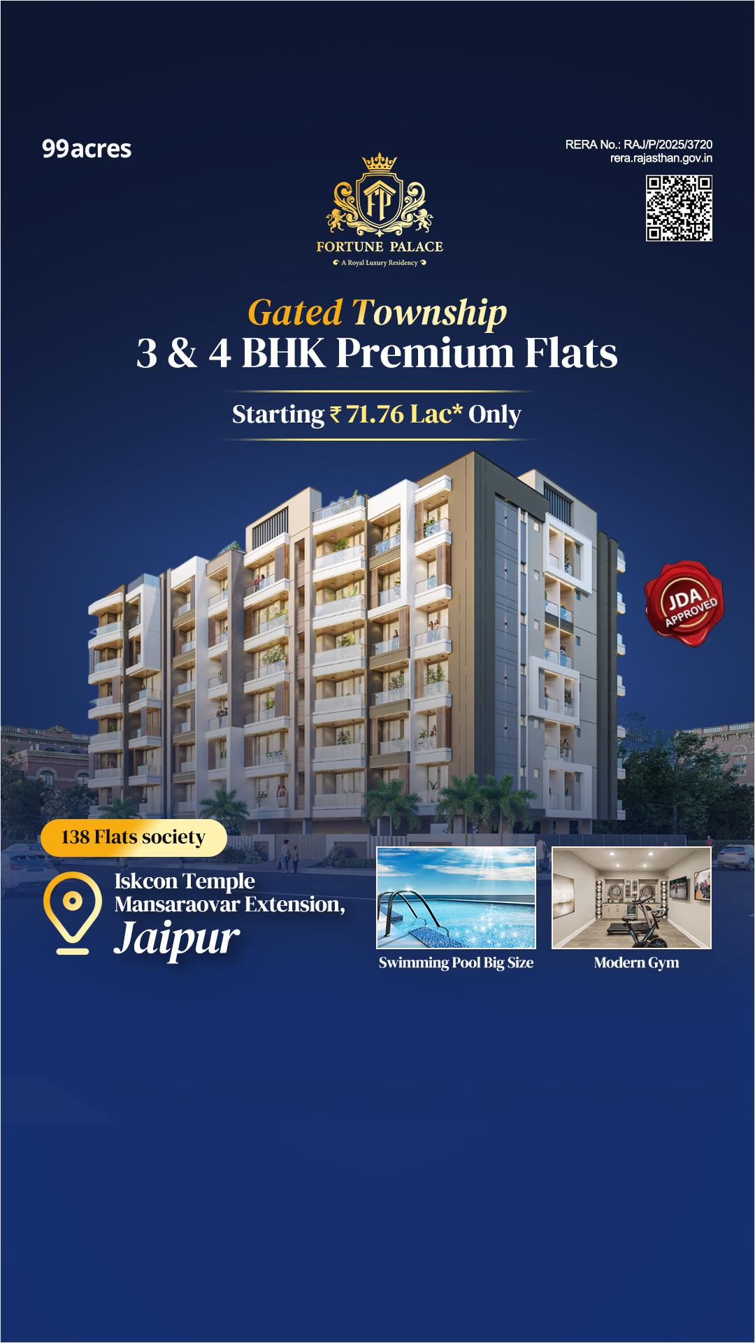 99acres Property India Facebook ad