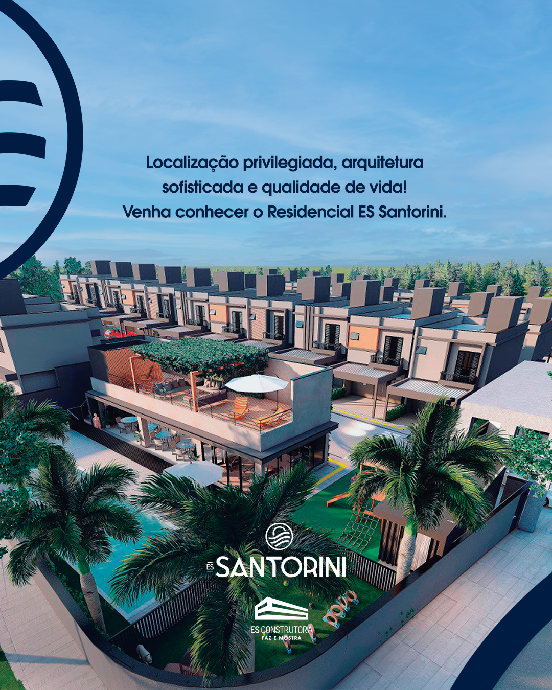ES Construtora Facebook ad: Invista em valorização!