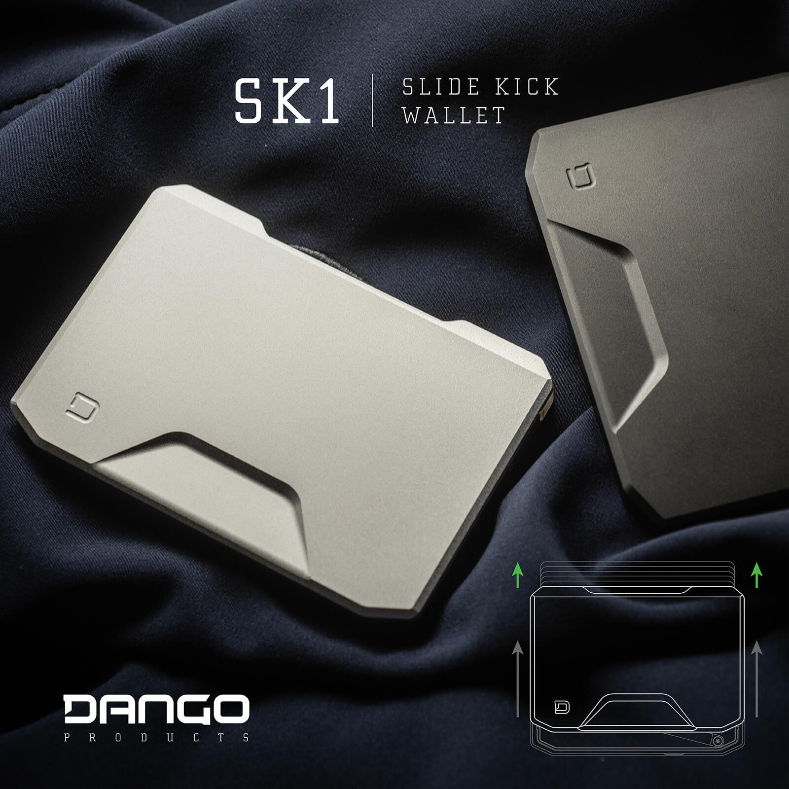 Dango Products Facebook ad: Engineered for those who demand functionality without…