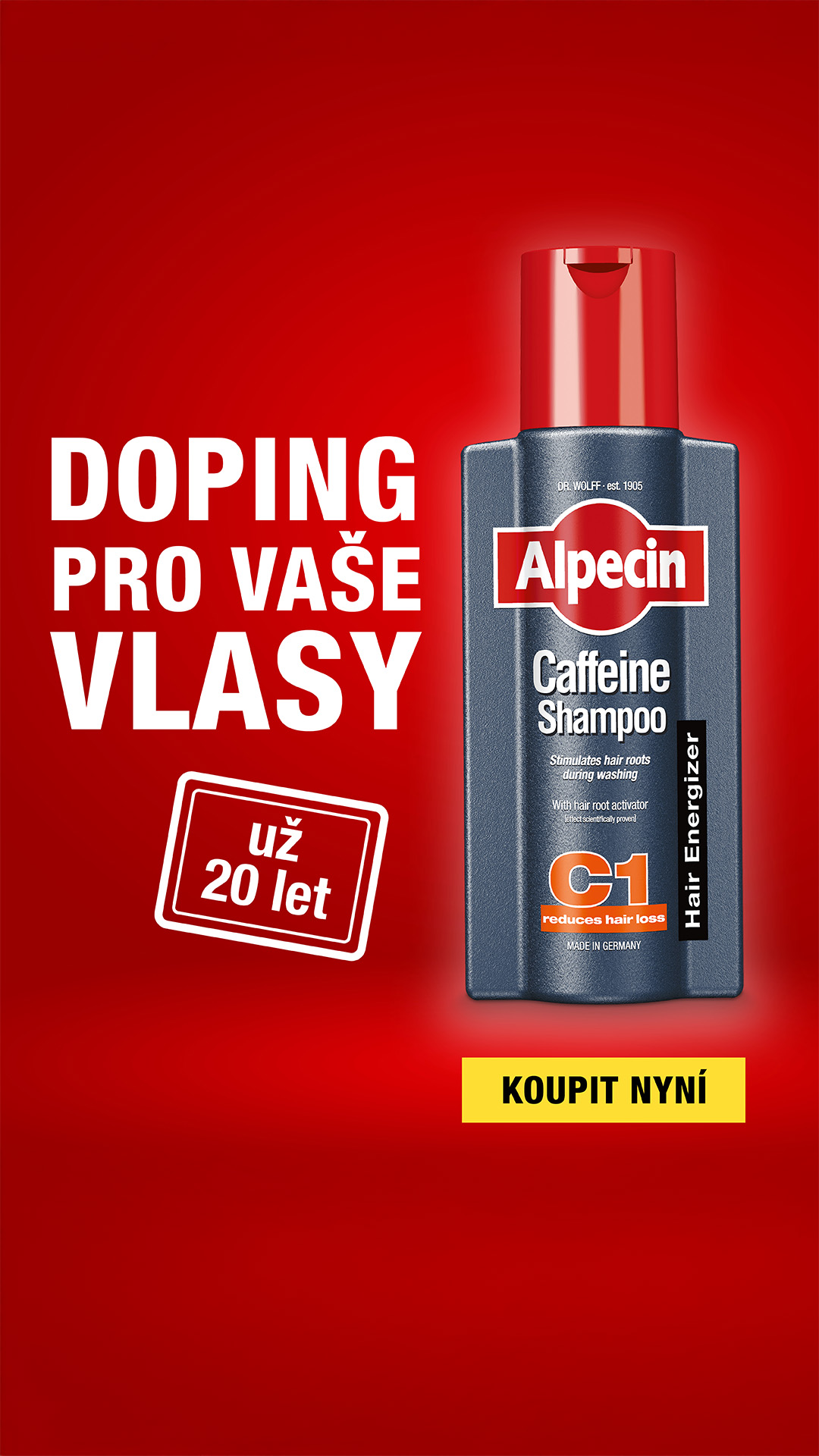 Alpecin Facebook ad from Jul 15, 2026