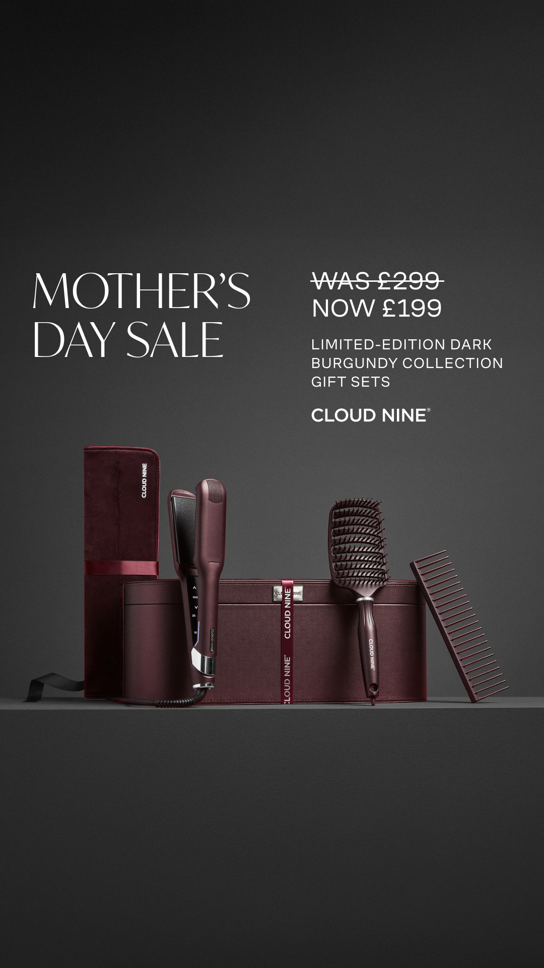 CLOUD NINE Facebook ad