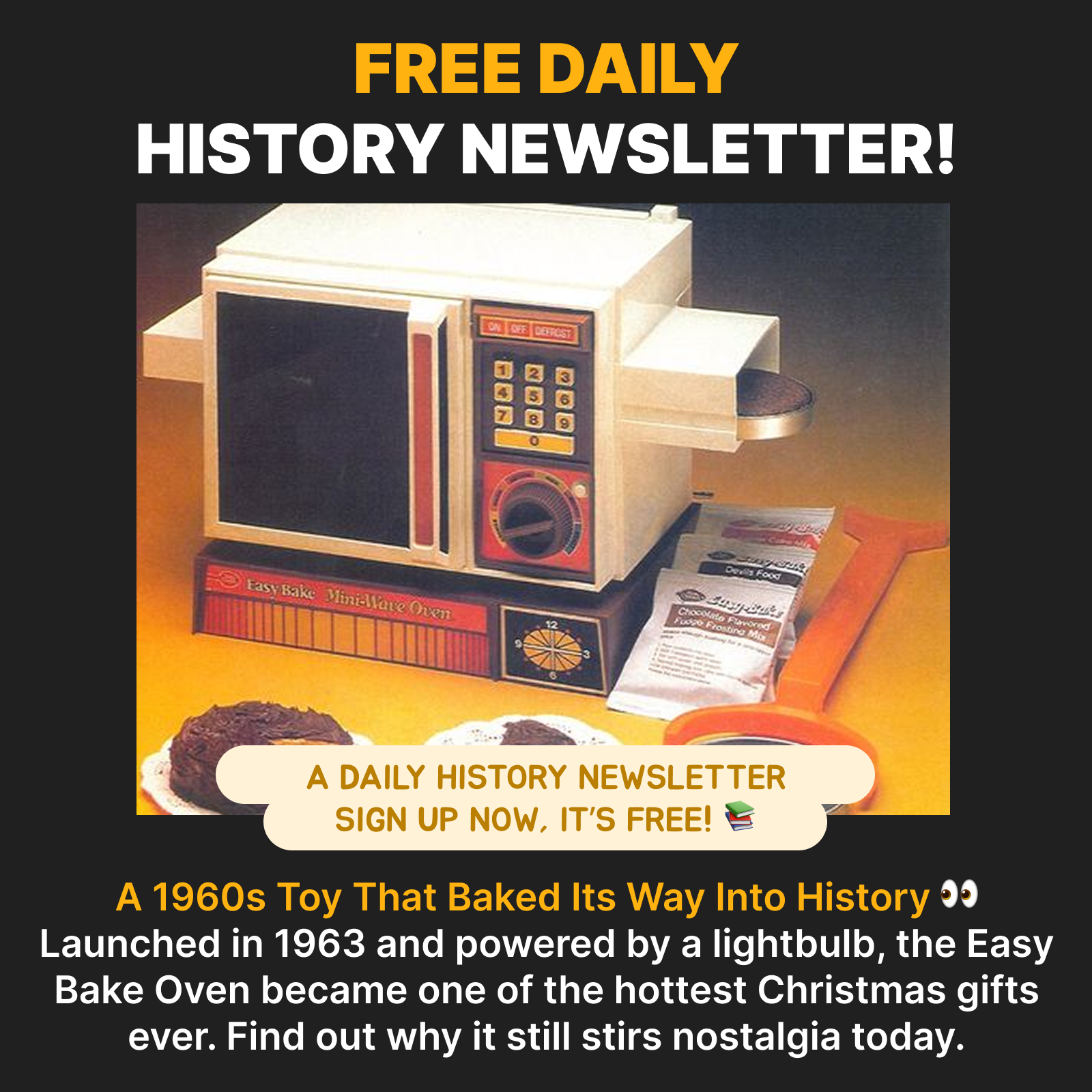 Back Then History Facebook ad